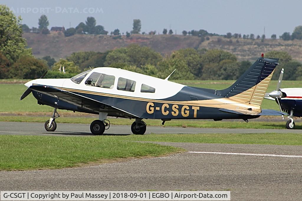 G-CSGT, 1988 Piper PA-28-161 Cherokee Warrior II C/N 2816069, Visiting Aircraft. Ex:-G-BPHB,N9148G.