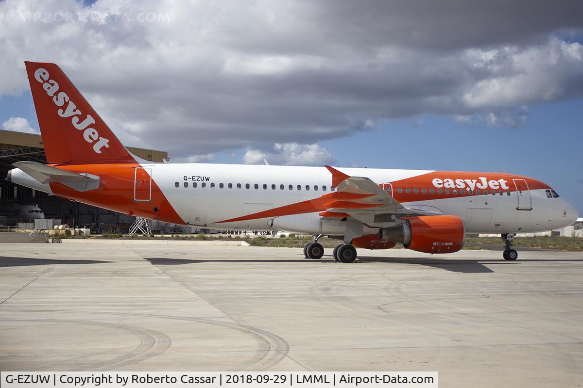 G-EZUW, 2012 Airbus A320-214 C/N 5116, ACM Apron