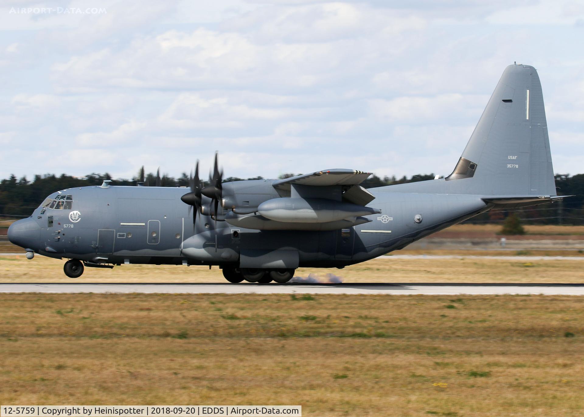 12-5759, 2014 Lockheed Martin MC-130J Commando II C/N 382-5759, 13-5778 (LULU21) at Stuttgart Airport.