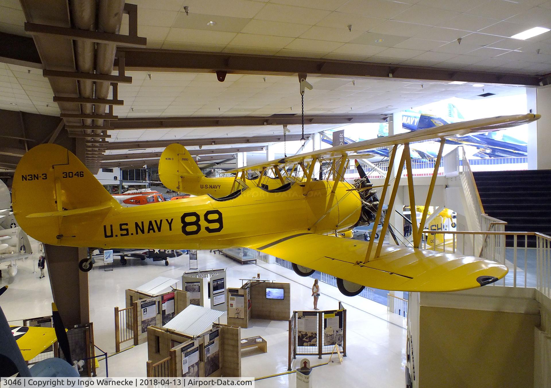 3046, Naval Aircraft Factory N3N-3 C/N Not found 3046, Naval Aircraft Factory N3N-3 