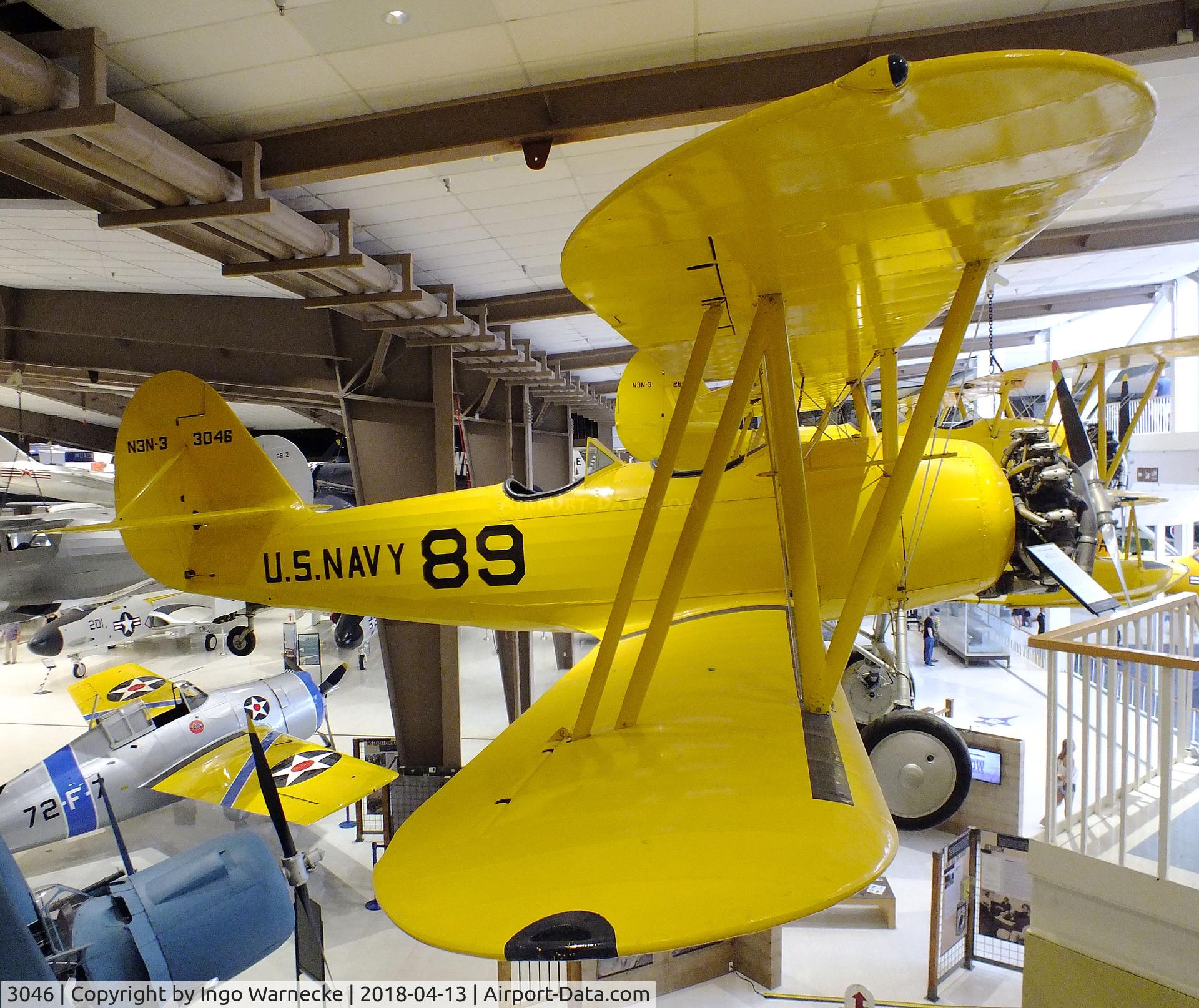 3046, Naval Aircraft Factory N3N-3 C/N Not found 3046, Naval Aircraft Factory N3N-3 