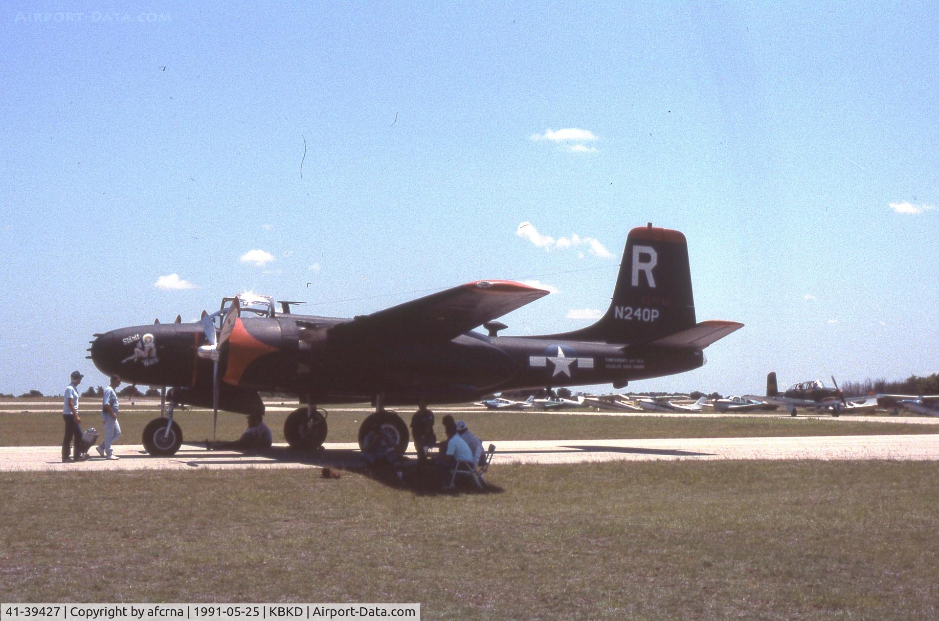 41-39427, 1943 Douglas A-26B Invader C/N 7140, AT BRECKENRIDGE WARBIRD SHOW