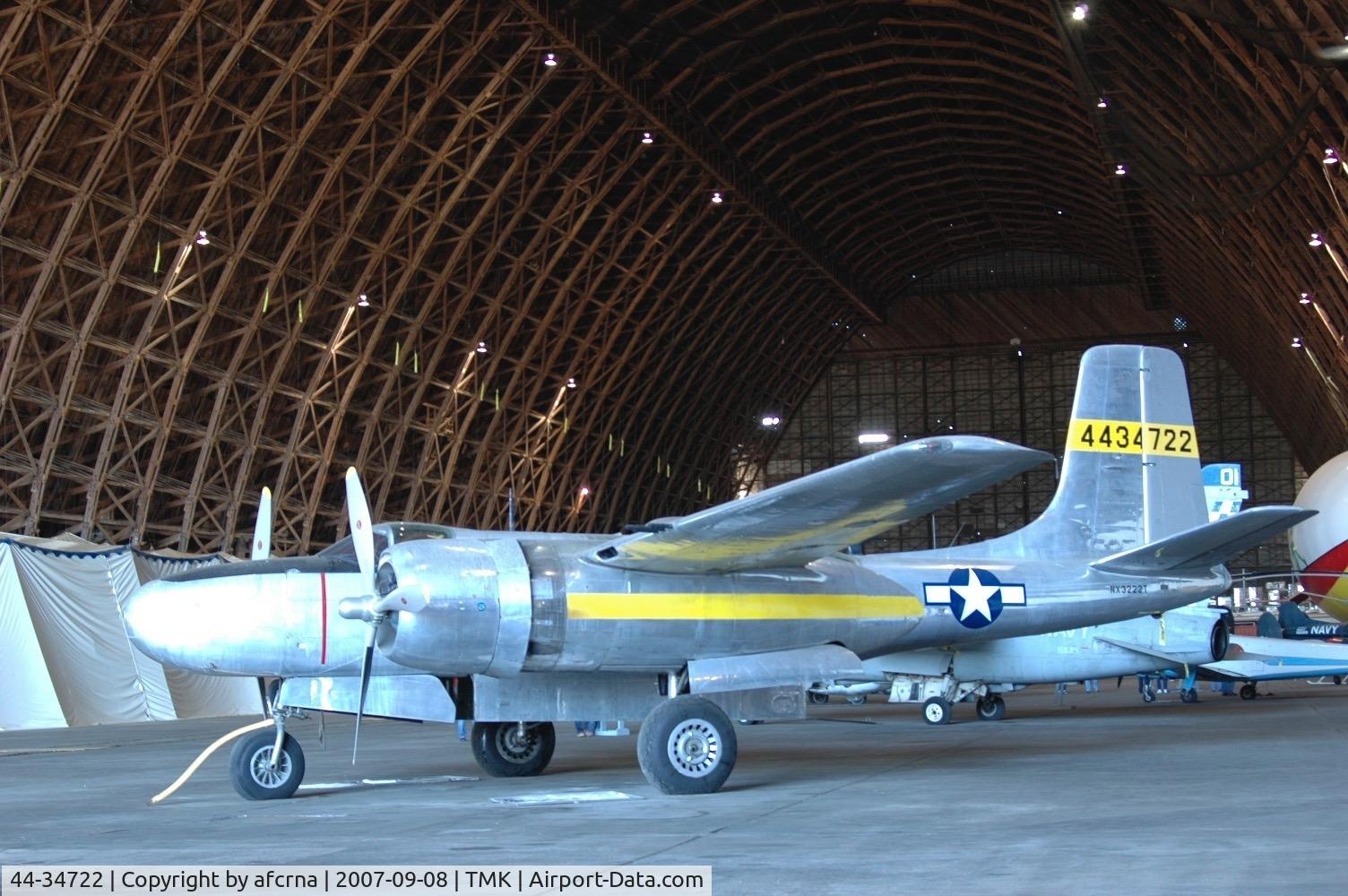 44-34722, 1944 Douglas B-26B C/N 28001, TILLAMOOK NAS MUSEUM - IN A HUGE BLIMP HANGER!!