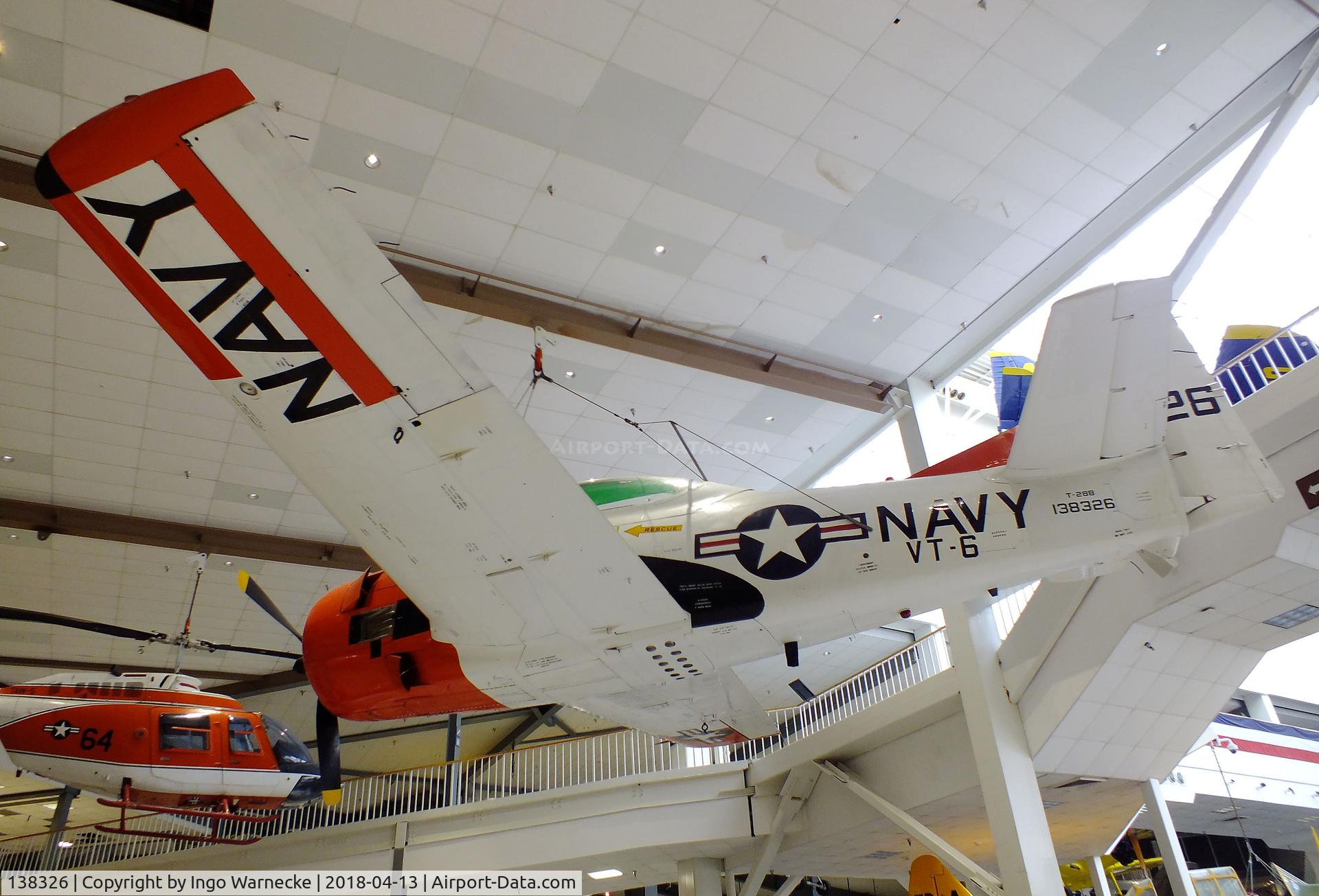138326, North American T-28B Trojan C/N 200-397, North American T-28B Trojan at the NMNA, Pensacola FL