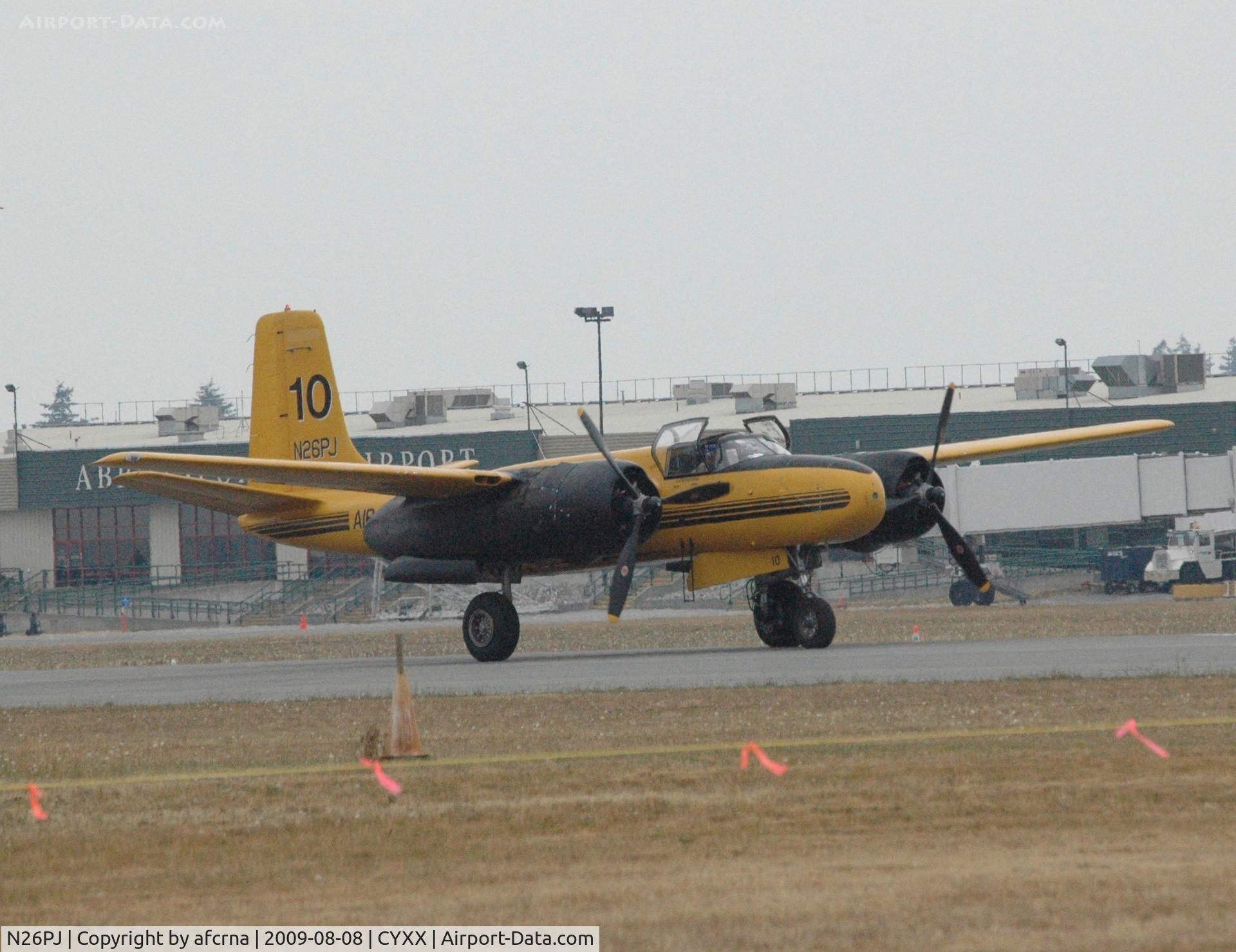 N26PJ, 1944 Douglas A-26C Invader C/N 28987, ABBOTSFORD INTERNATIONAL AIRSHOW
