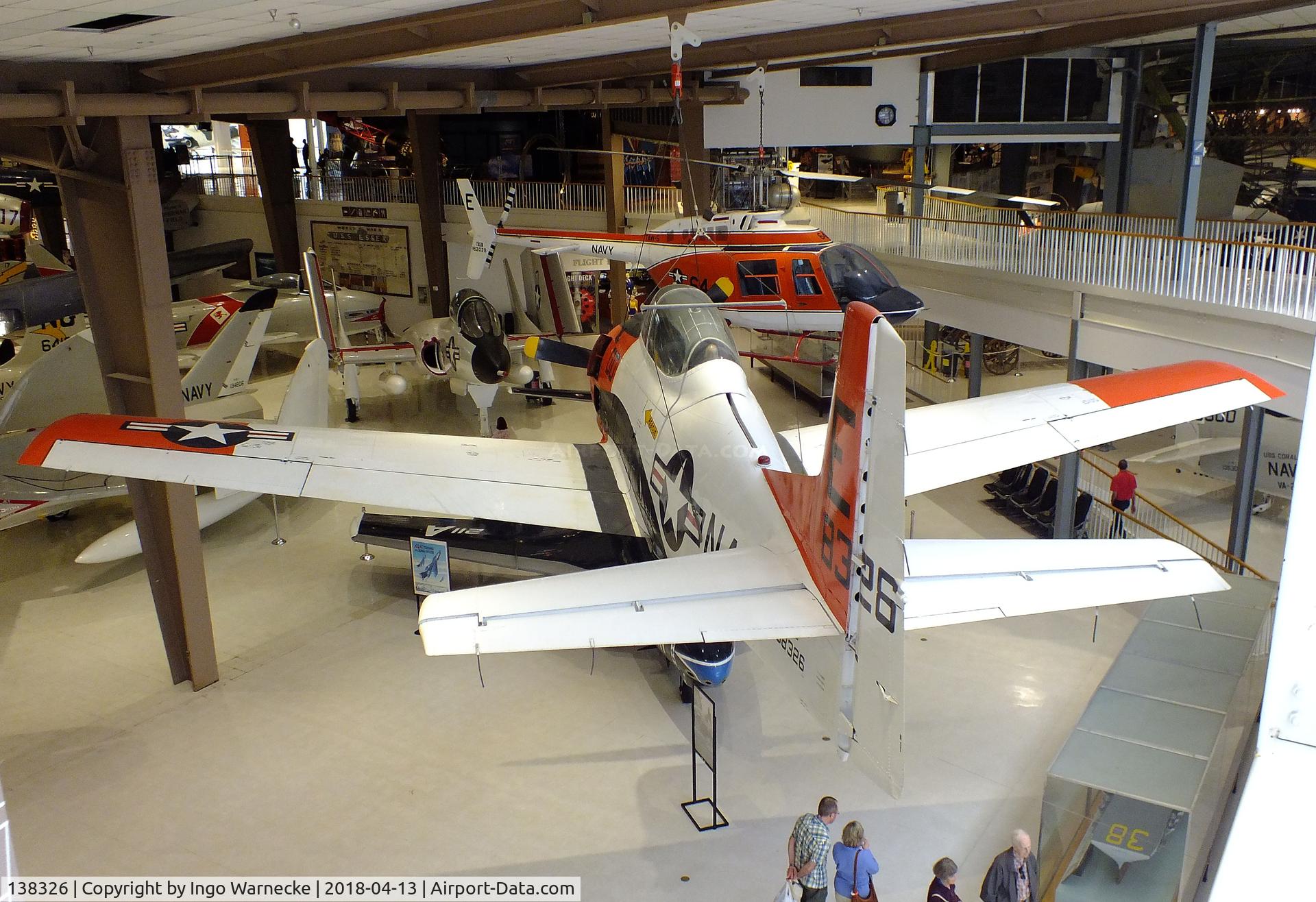 138326, North American T-28B Trojan C/N 200-397, North American T-28B Trojan at the NMNA, Pensacola FL