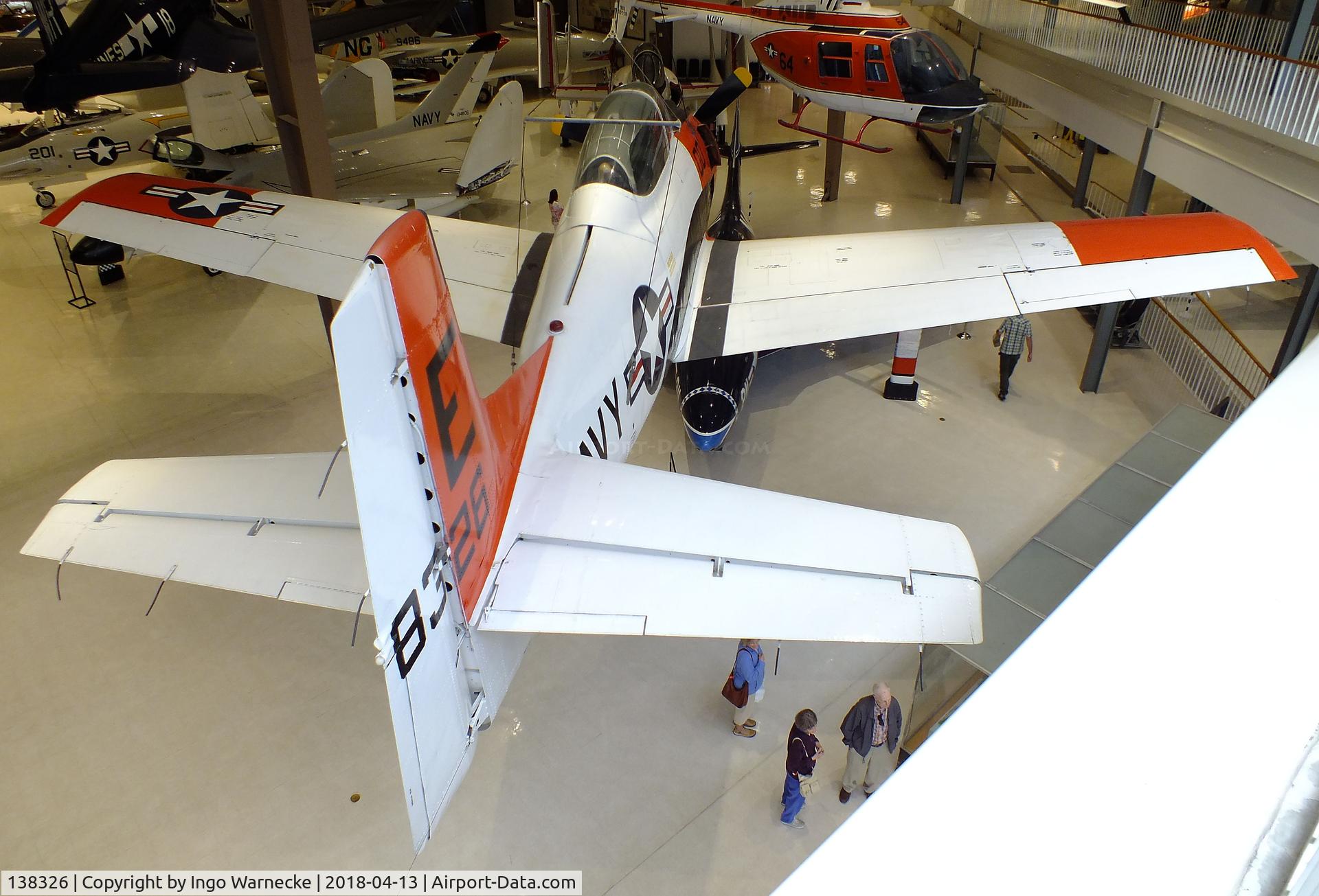 138326, North American T-28B Trojan C/N 200-397, North American T-28B Trojan at the NMNA, Pensacola FL