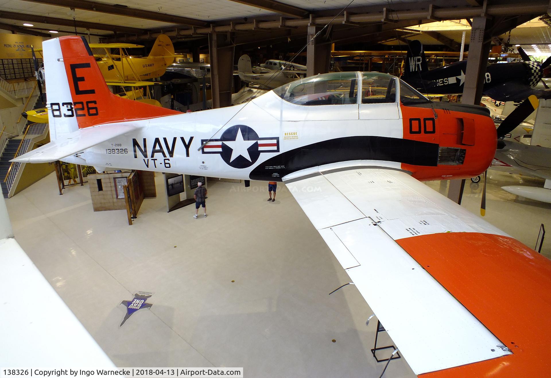 138326, North American T-28B Trojan C/N 200-397, North American T-28B Trojan at the NMNA, Pensacola FL
