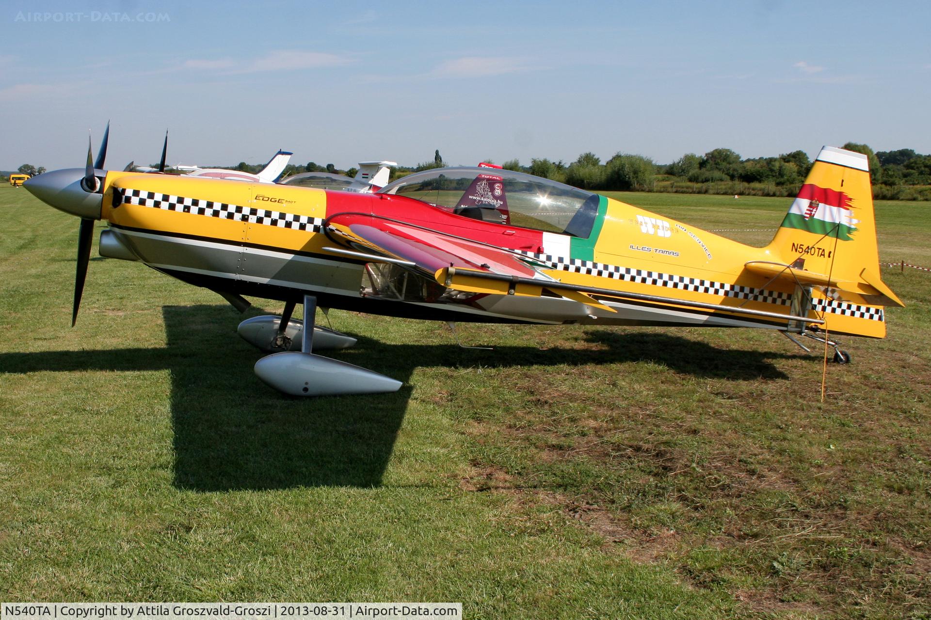 N540TA, 2003 Zivko Edge 540-T C/N 2017, II. Cirrus-Hertelendy Aviator's Weekend , Hertelendy Castle Airfield Hungary