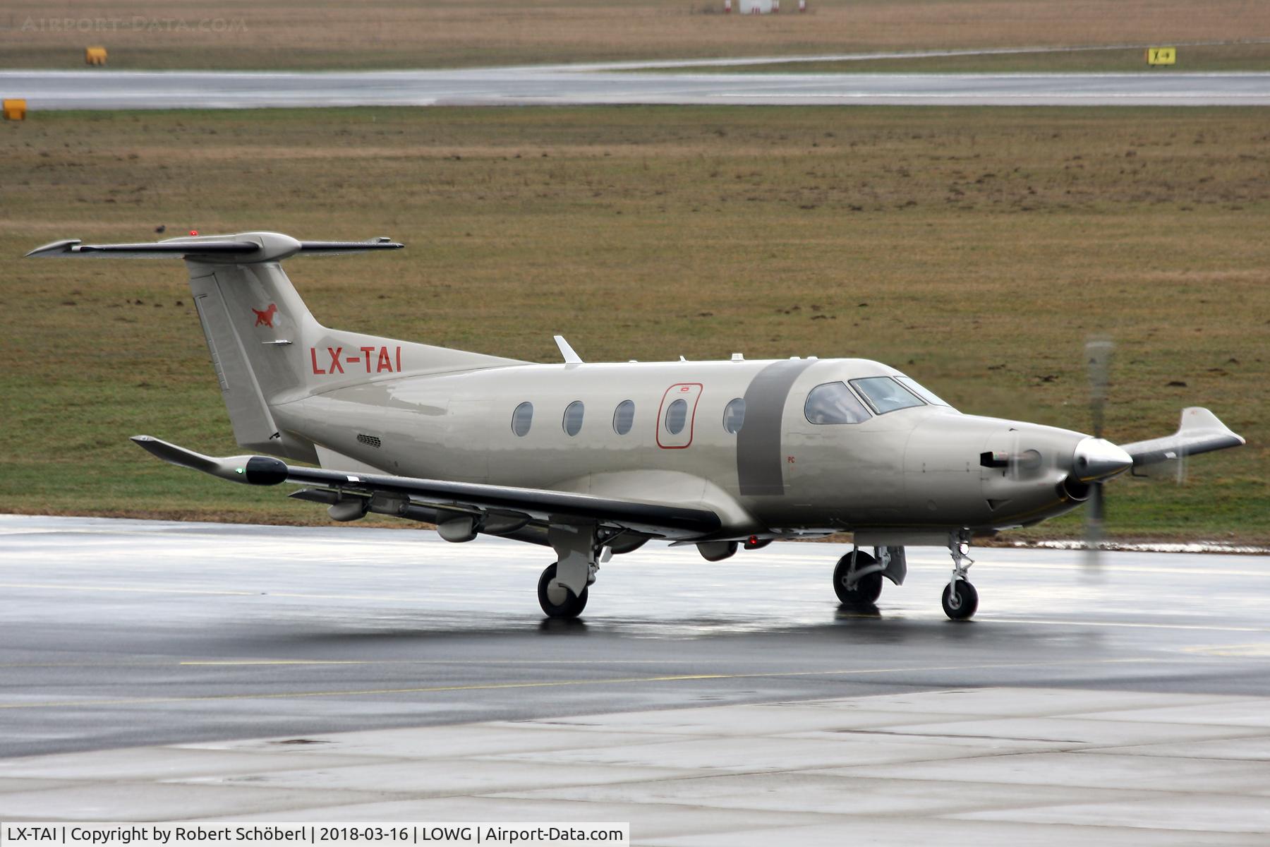 LX-TAI, 2008 Pilatus PC-12/47E C/N 1008, LX-TAI @ LOWG