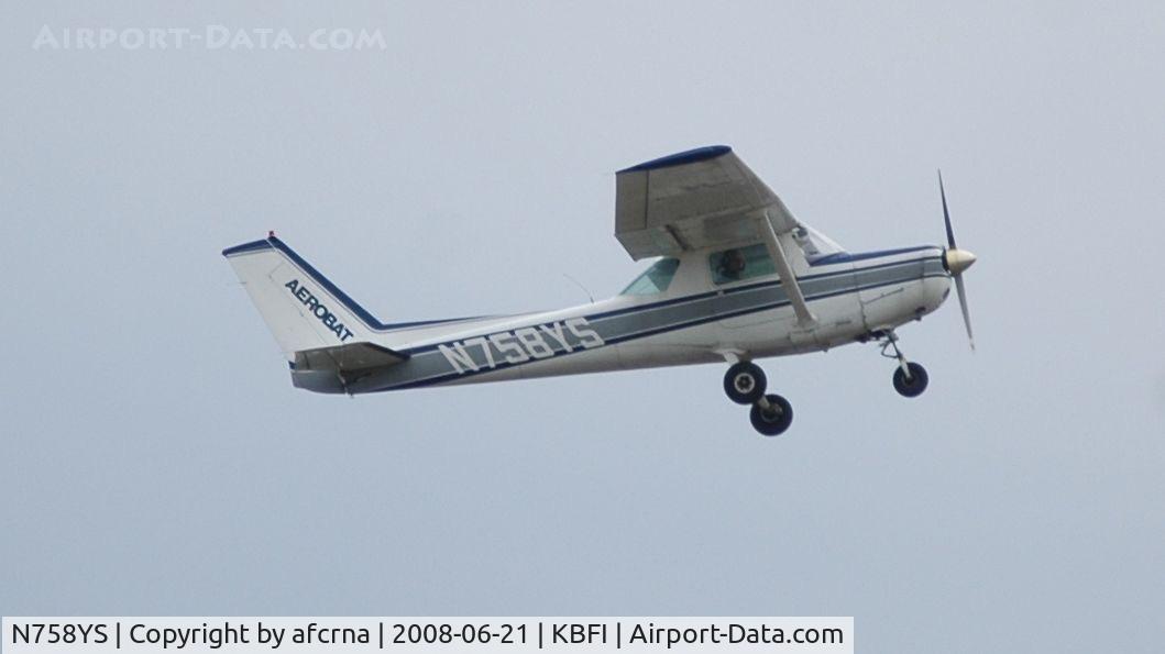 N758YS, 1982 Cessna A152 Aerobat C/N A1521017, BFI IN THE PATTERN