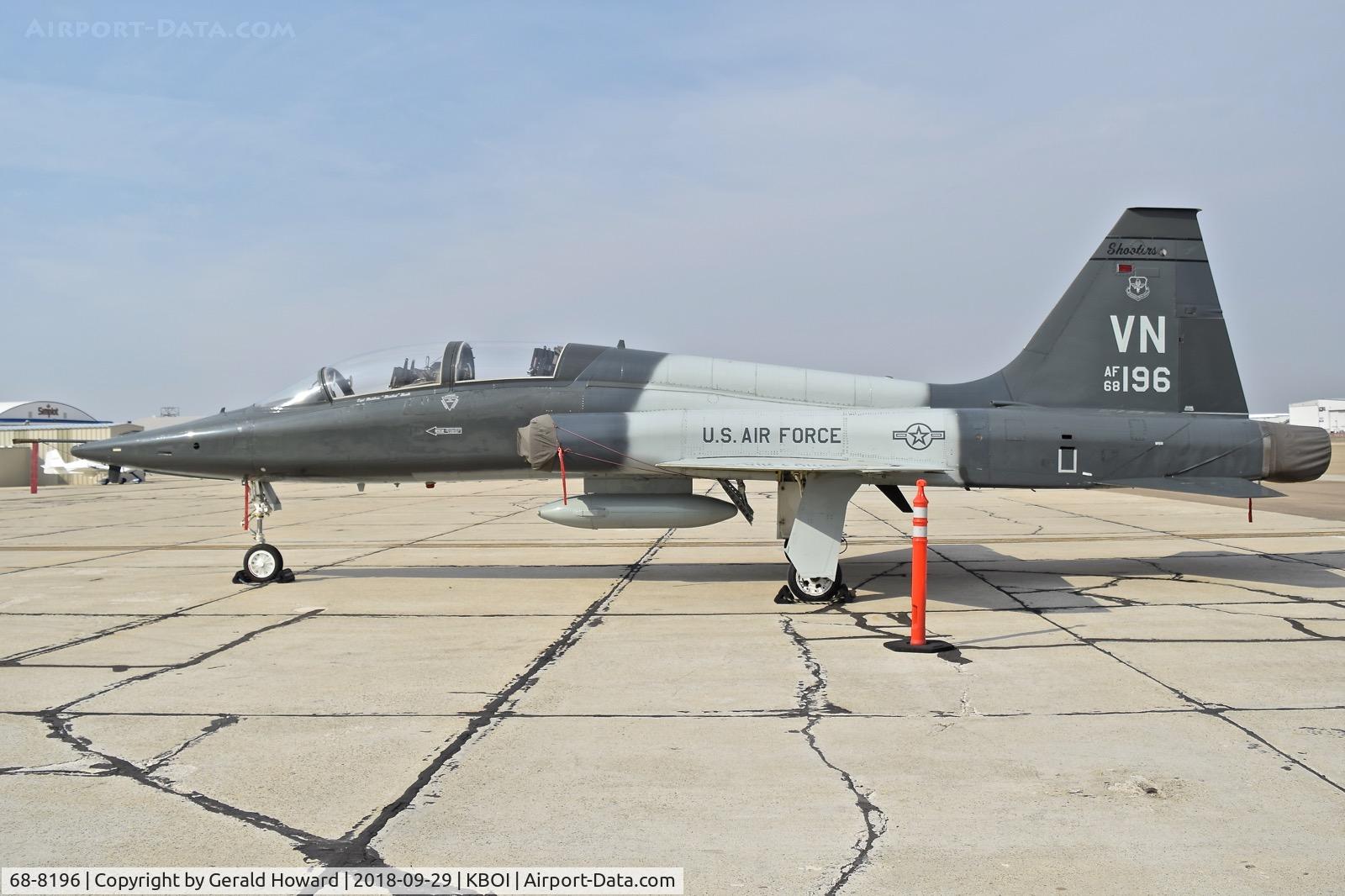 68-8196, 1968 Northrop T-38A-75-NO Talon C/N T.6201, 71st TFW, Vance AFB, OK.