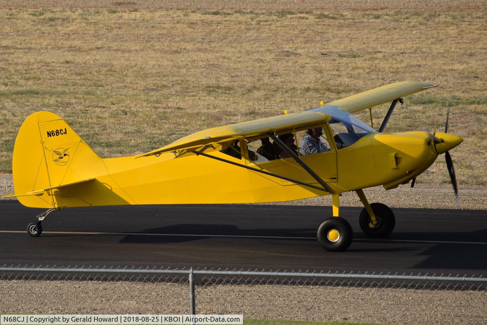 N68CJ, 2016 Spratt, Jones S-20 C/N 03140007, Taxiing to RWY 10R.