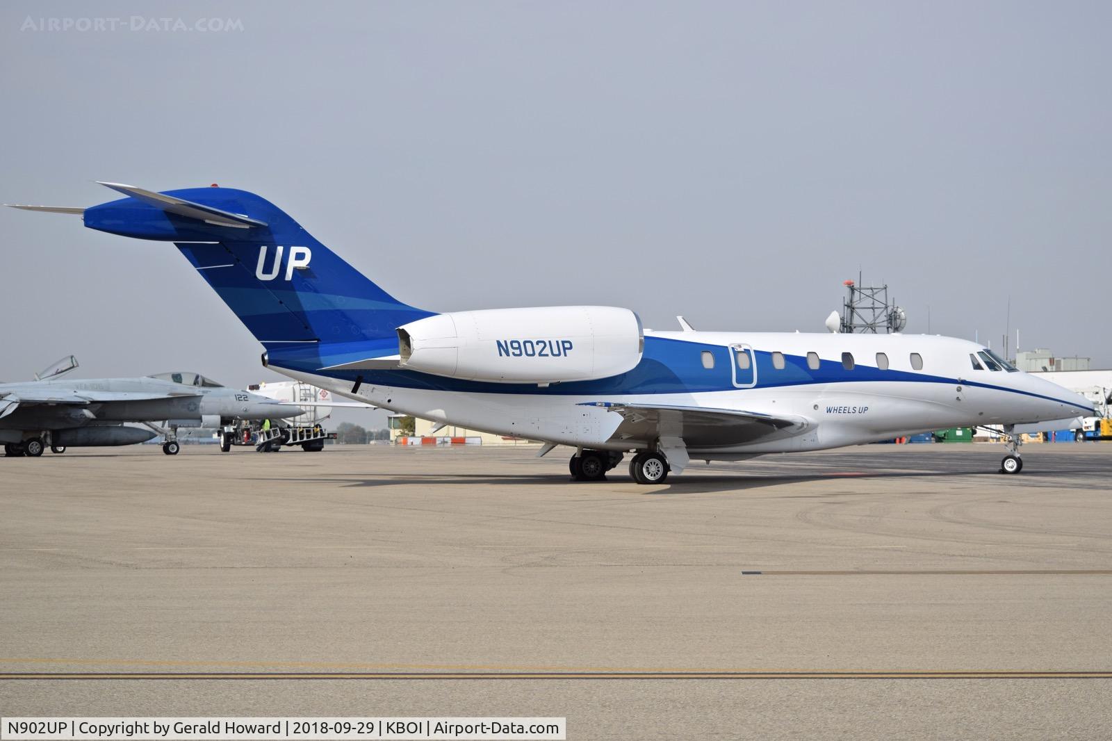 N902UP, 2001 Cessna 750 Citation X Citation X C/N 750-0141, Parked on the north GA ramp.