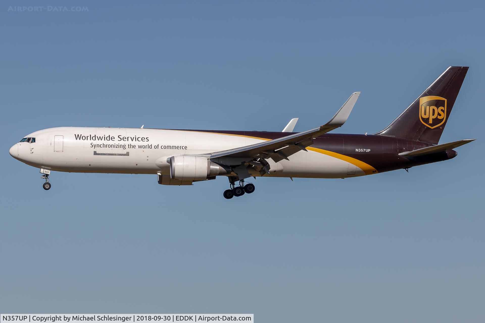 N357UP, 2013 Boeing 767-34AF C/N 37876, N357UP - Boeing 767-34AF(ER)(WL) - United Parcel Service (UPS)