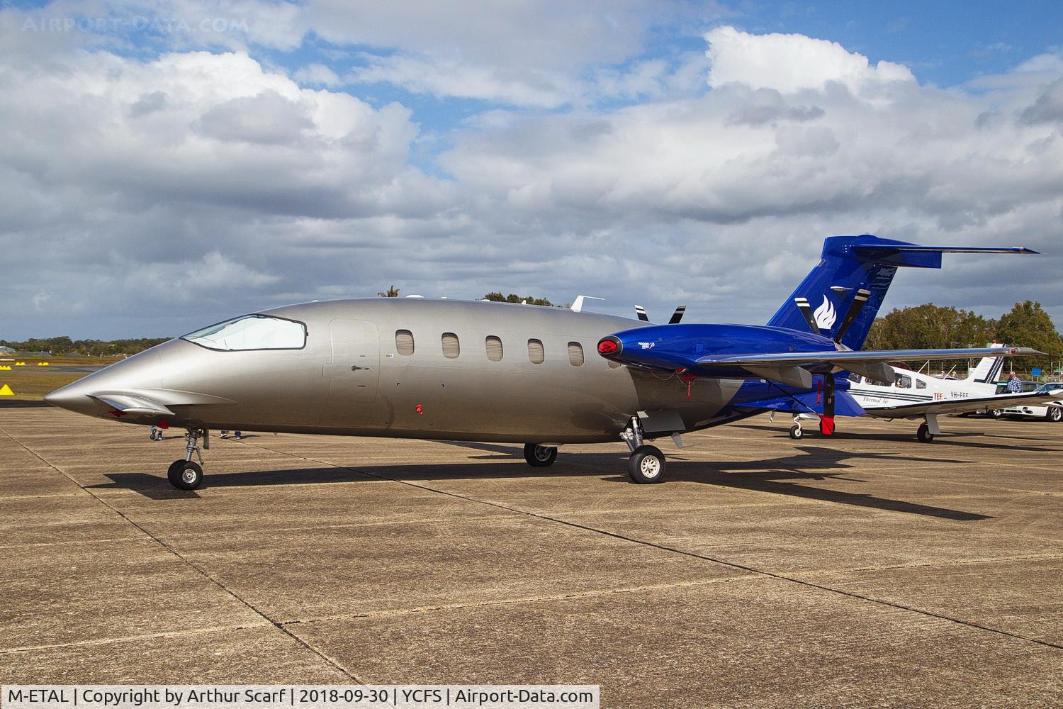 M-ETAL, 2009 Piaggio P-180 Avanti II C/N 1194, Coffs Harbour Airport 2018