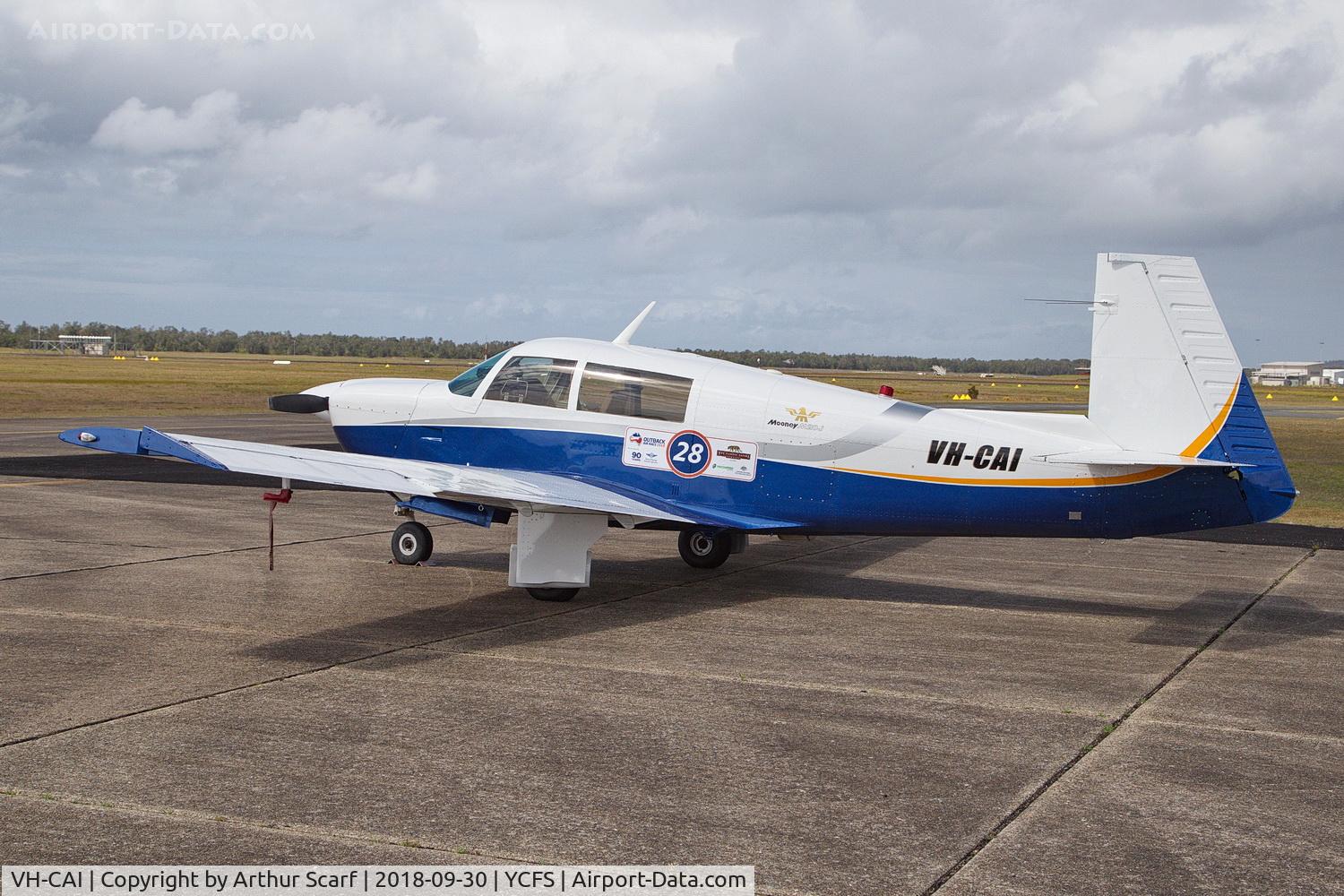 VH-CAI, 1976 Mooney M20J 201 C/N 24-0039, Coffs Harbour Airport 2018