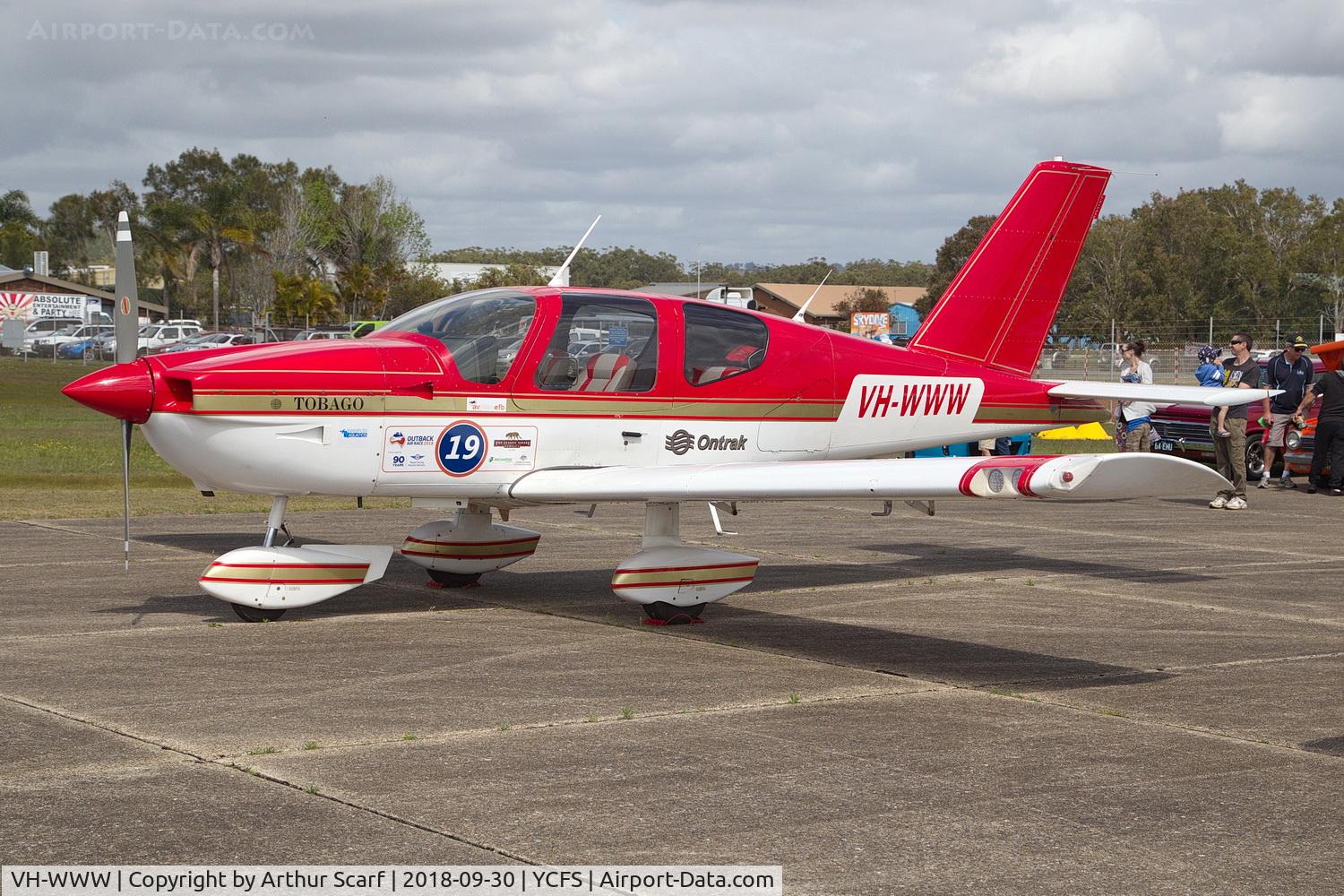 VH-WWW, 1982 Socata TB-10 Tobago C/N 260, Coffs Harbour Airport 2018