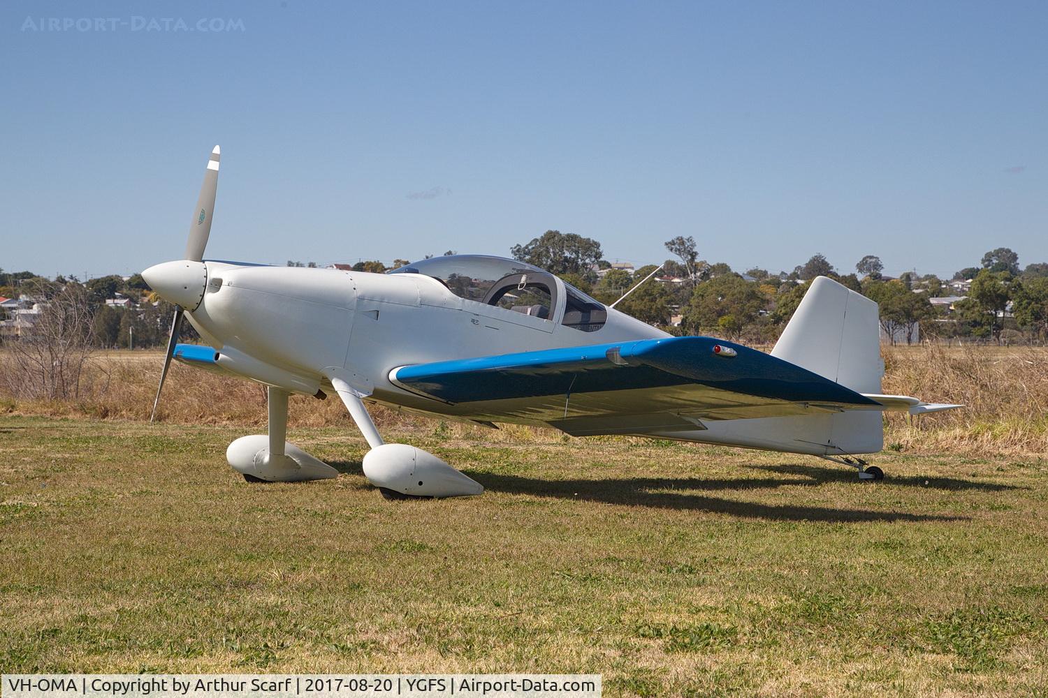 VH-OMA, 2003 Vans RV-6 C/N 22294, South Grafton Airfield 2017