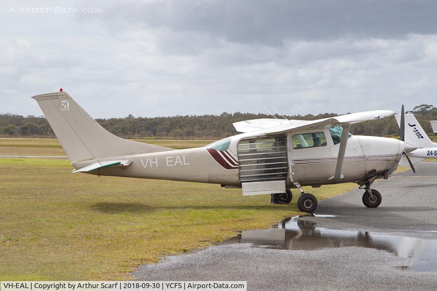 VH-EAL, 1969 Cessna TU206C Turbo Super Skywagon C/N U206-1218, Coffs Harbour Airport 2018