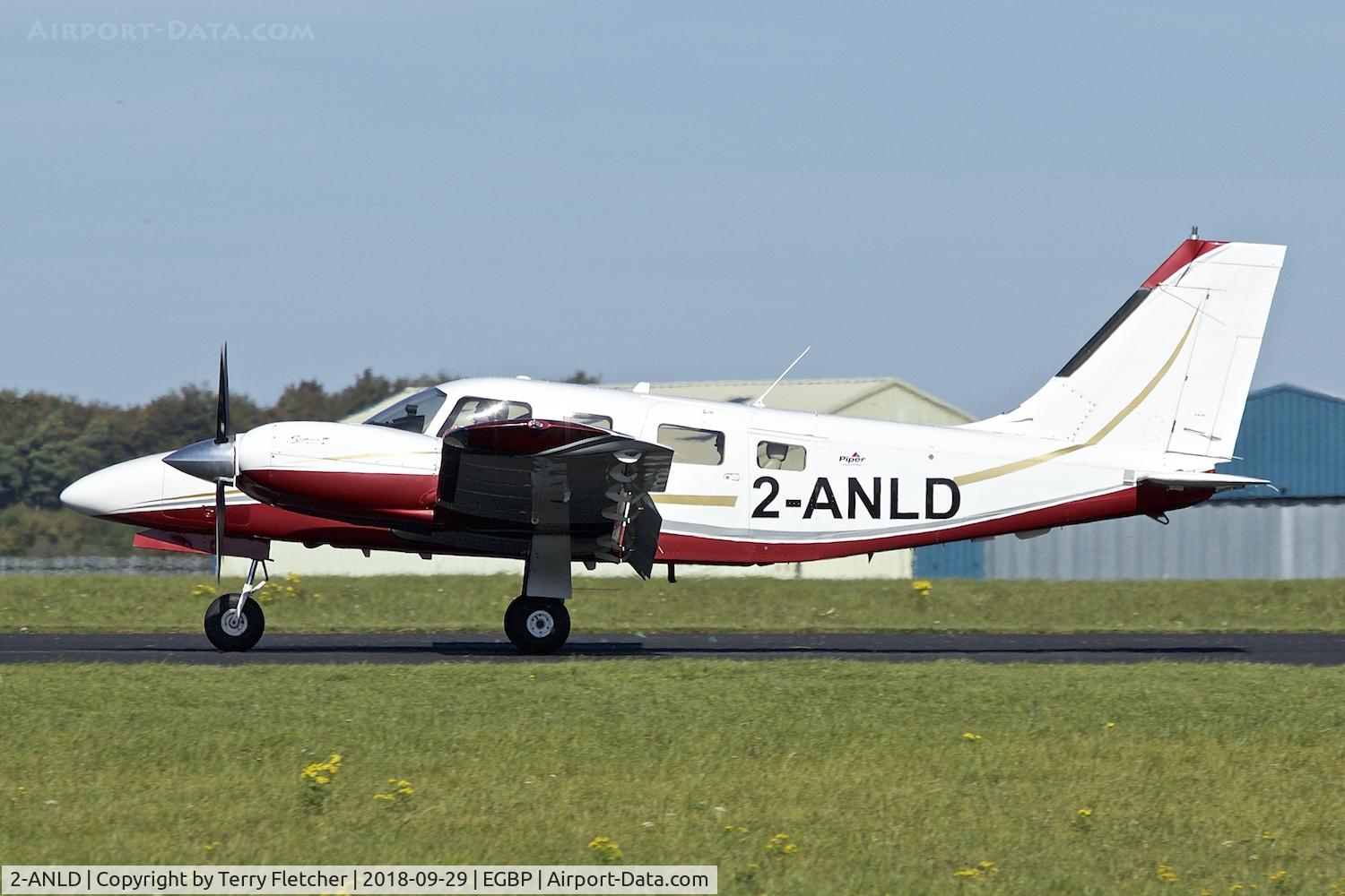 2-ANLD, Piper PA-34-220T Seneca V C/N 3449325, During 2018 Cotswold Revival at Kemble