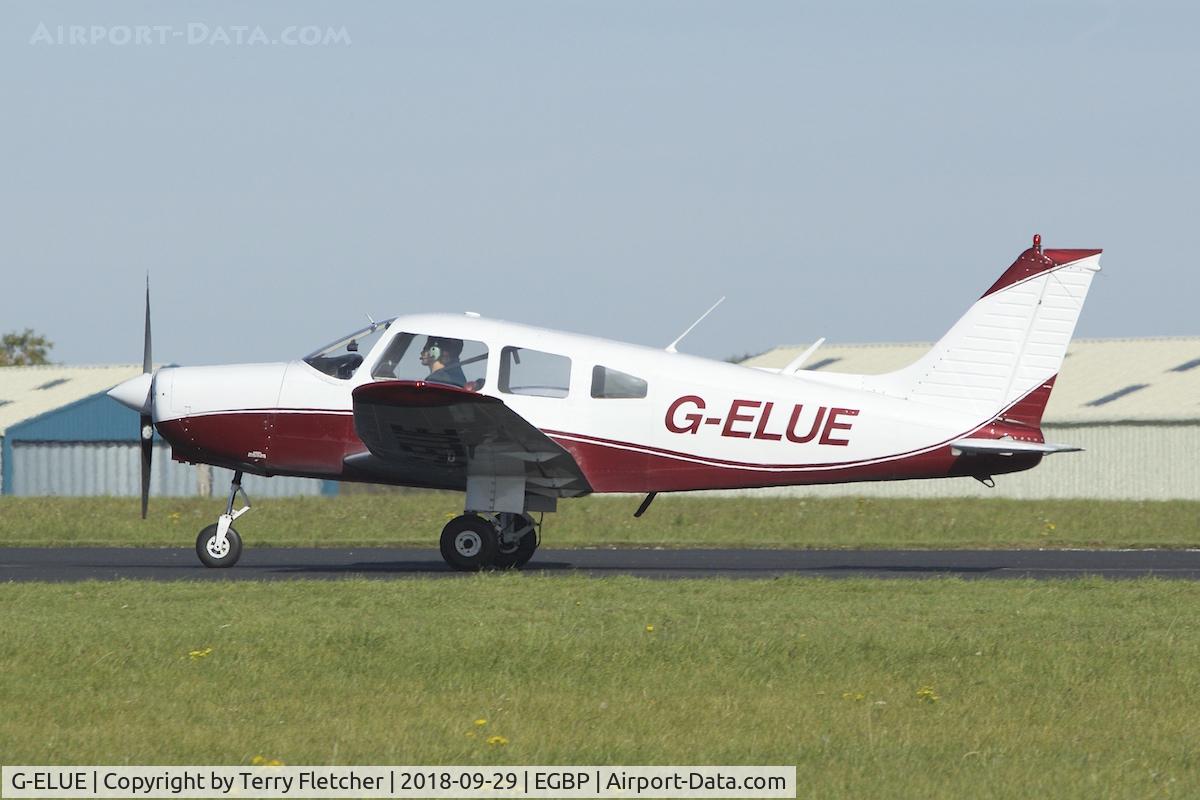 G-ELUE, 1979 Piper PA-28-161 Warrior II C/N 28-7916484, During 2018 Cotswold Revival at Kemble