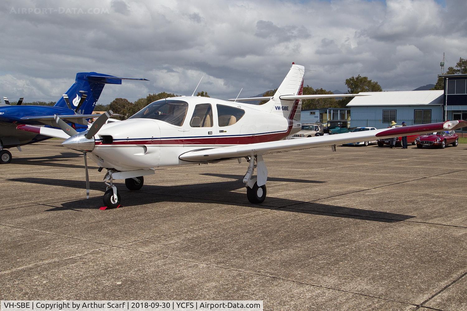 VH-SBE, 1976 Rockwell Commander 112B C/N 517, Coffs Harbour Airport 2018