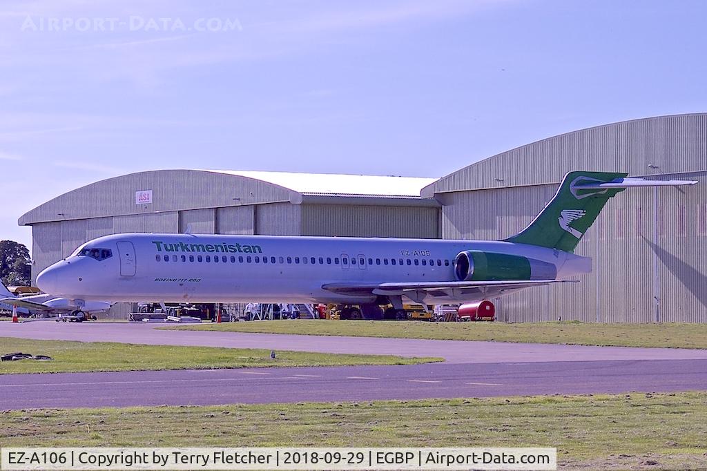 EZ-A106, 2005 Boeing 717-22K C/N 55186, At Cotswold Kemble