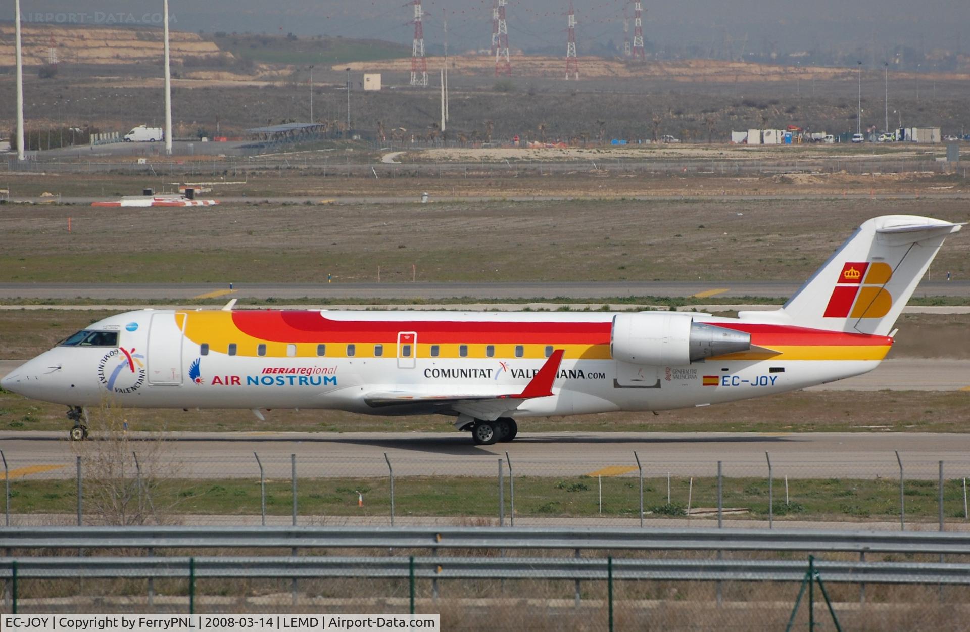 EC-JOY, 2005 Bombardier CRJ-200ER (CL-600-2B19) C/N 8064, CL200 left Air Nostrum fleet in 2013