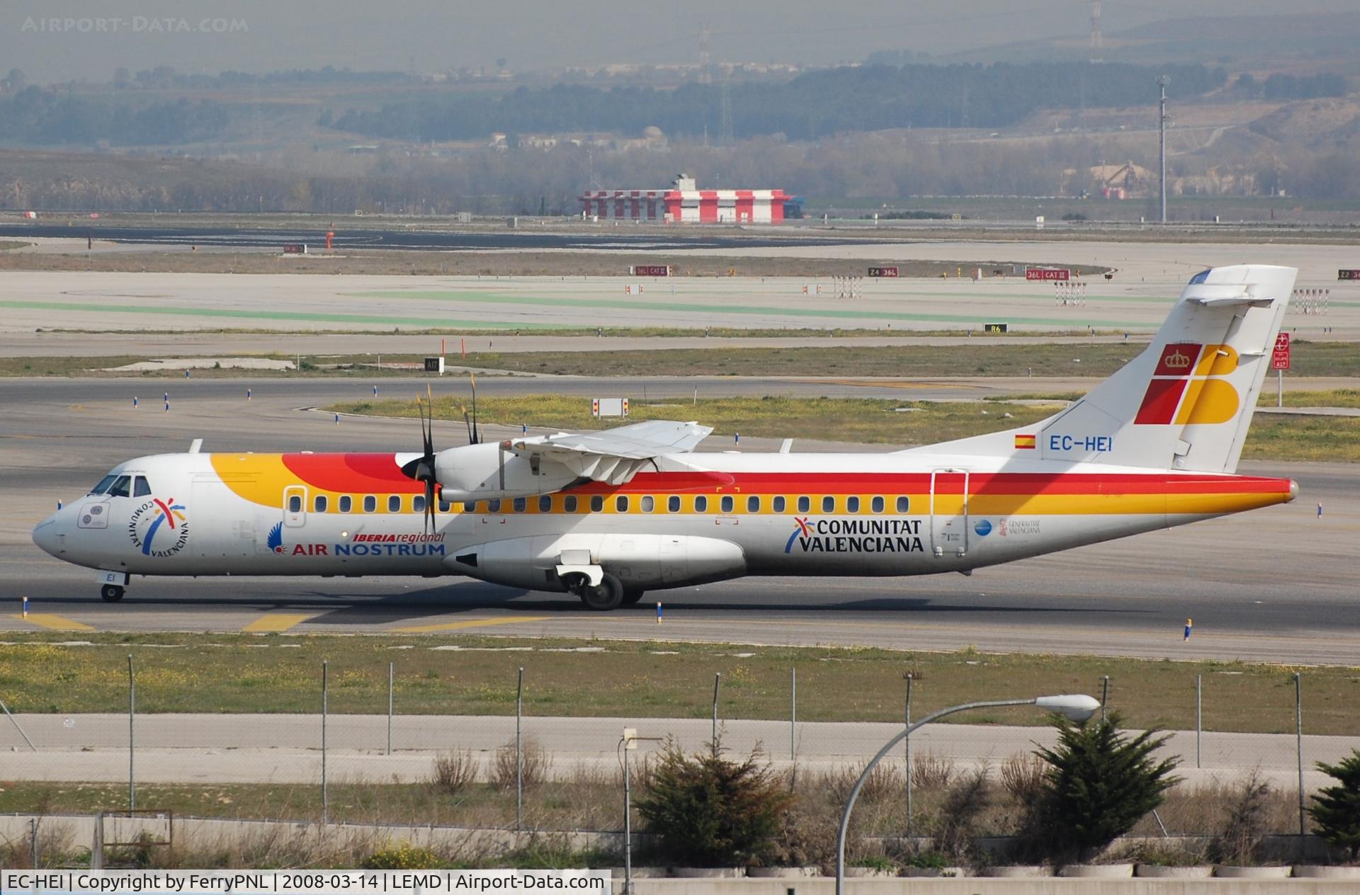 EC-HEI, 1998 ATR 72-212A C/N 570, Iberia/Air Nostrum ATR72