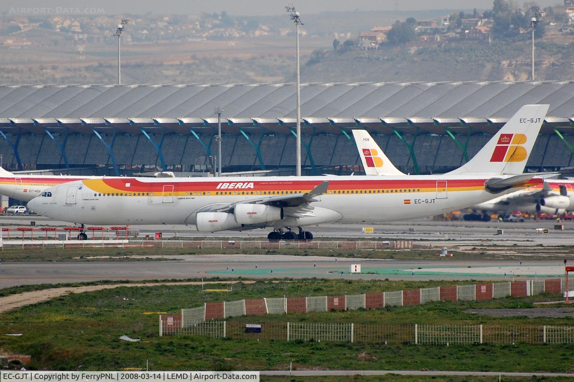 EC-GJT, 1996 Airbus A340-313 C/N 145, Arrival of A343 in MAD, aircraft stored in MAD since 2016
