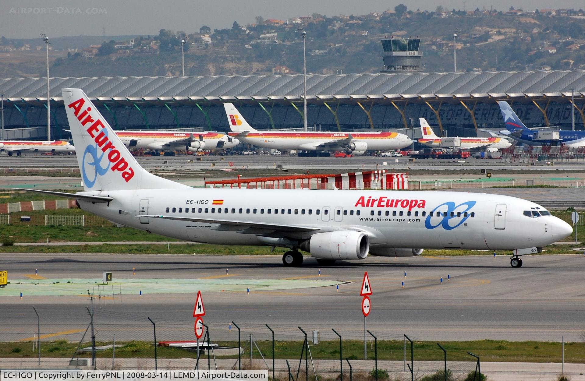 EC-HGO, 1999 Boeing 737-85P C/N 28384, Air Europa B738 went to Orenair and Sriwijaya Air
