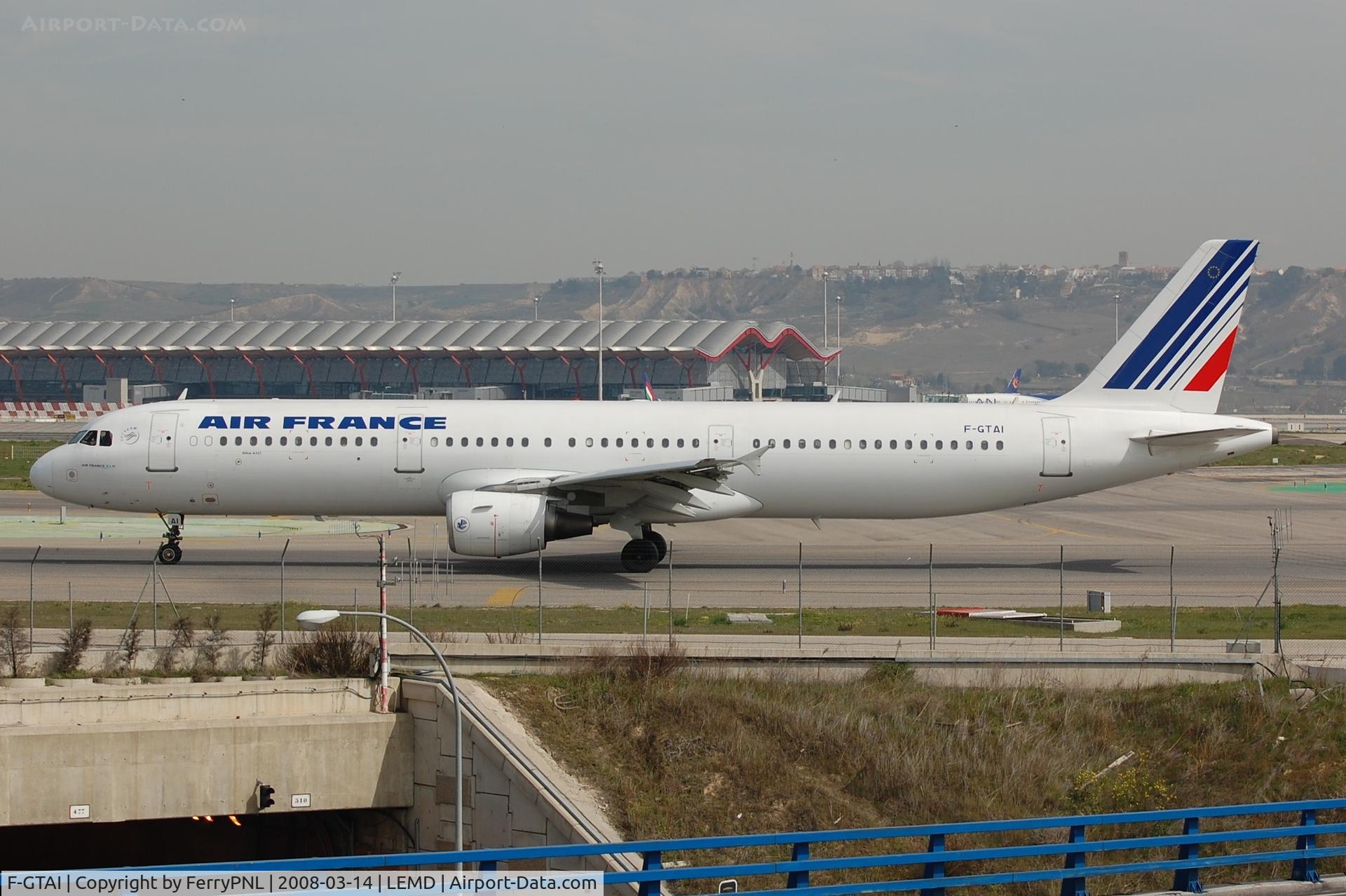 F-GTAI, 2000 Airbus A321-211 C/N 1299, Air France A321