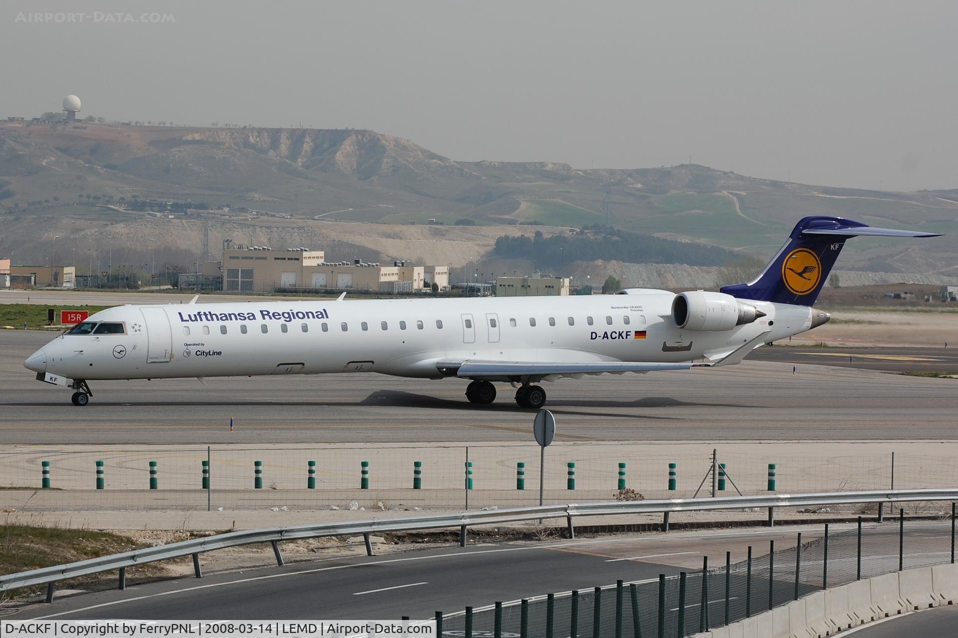 D-ACKF, 2006 Bombardier CRJ-900LR (CL-600-2D24) C/N 15083, Luftansa Regional CL700