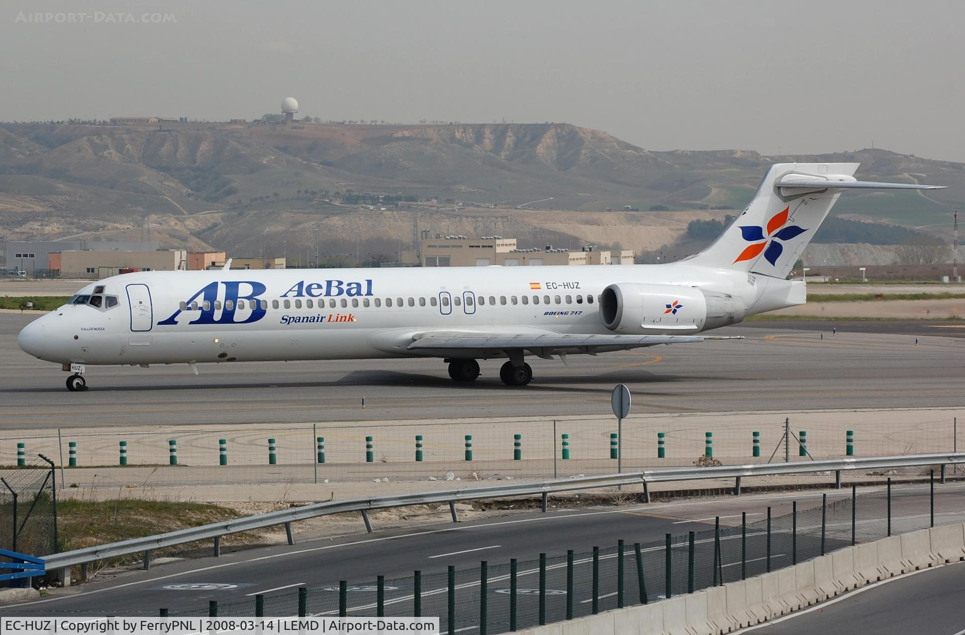 EC-HUZ, 2001 Boeing 717-23S C/N 55066, Aebal B717 now operating for Volotea.