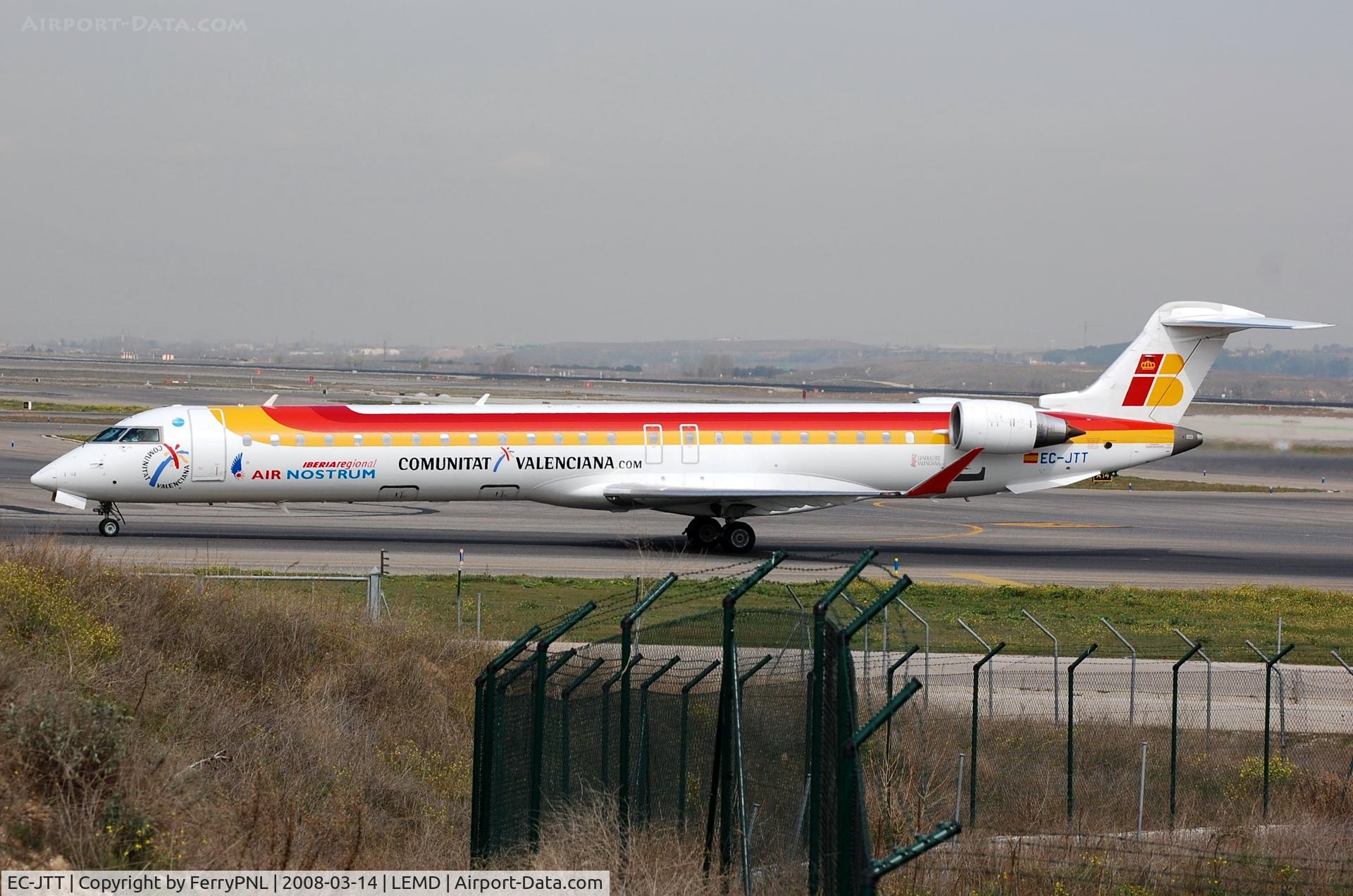 EC-JTT, 2006 Bombardier CRJ-900 (CL-600-2D24) C/N 15074, Air Nostrum CL900 now operating for Nordica