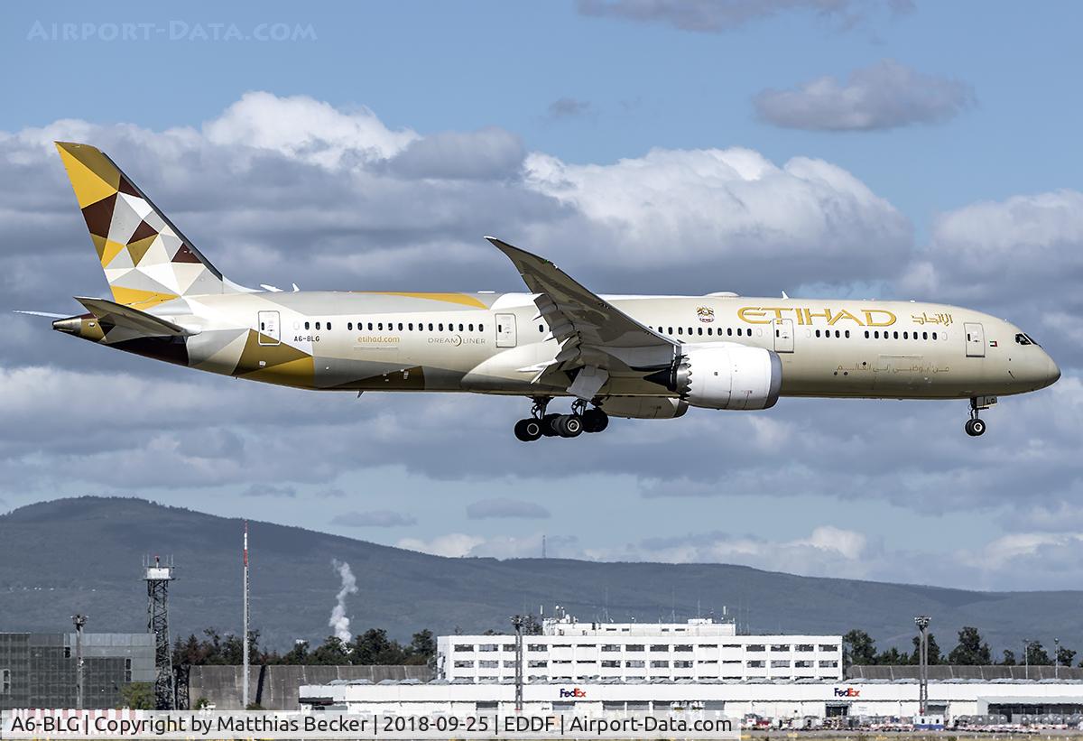A6-BLG, 2016 Boeing 787-9 Dreamliner Dreamliner C/N 39652, A6-BLG