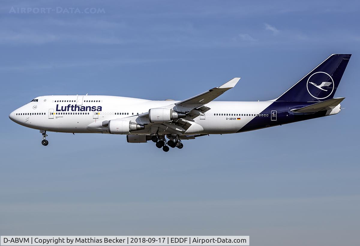D-ABVM, 1998 Boeing 747-430 C/N 29101, D-ABVM