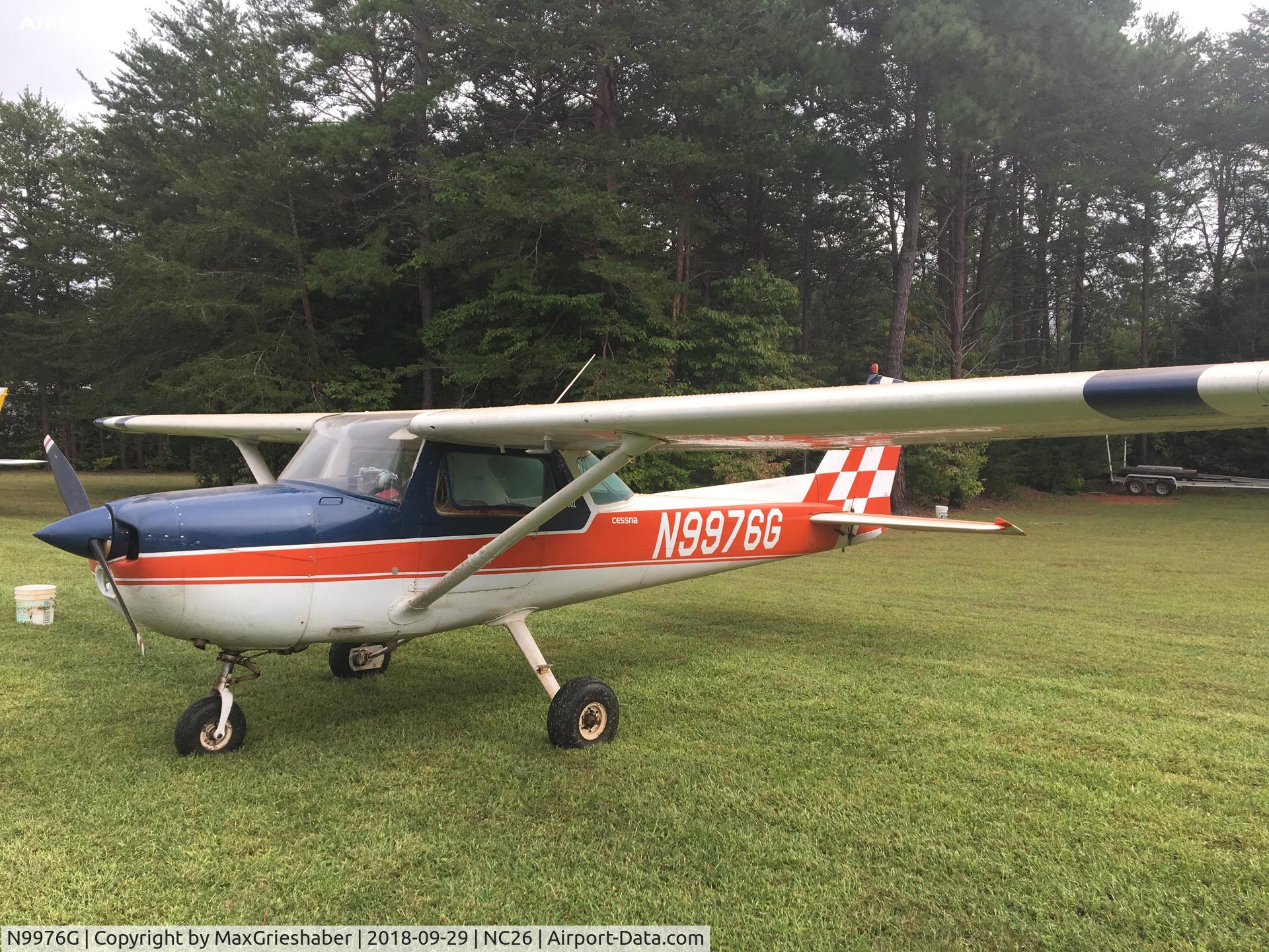 N9976G, 1973 Cessna A150L Aerobat C/N A1500476, N9976G @ NC26