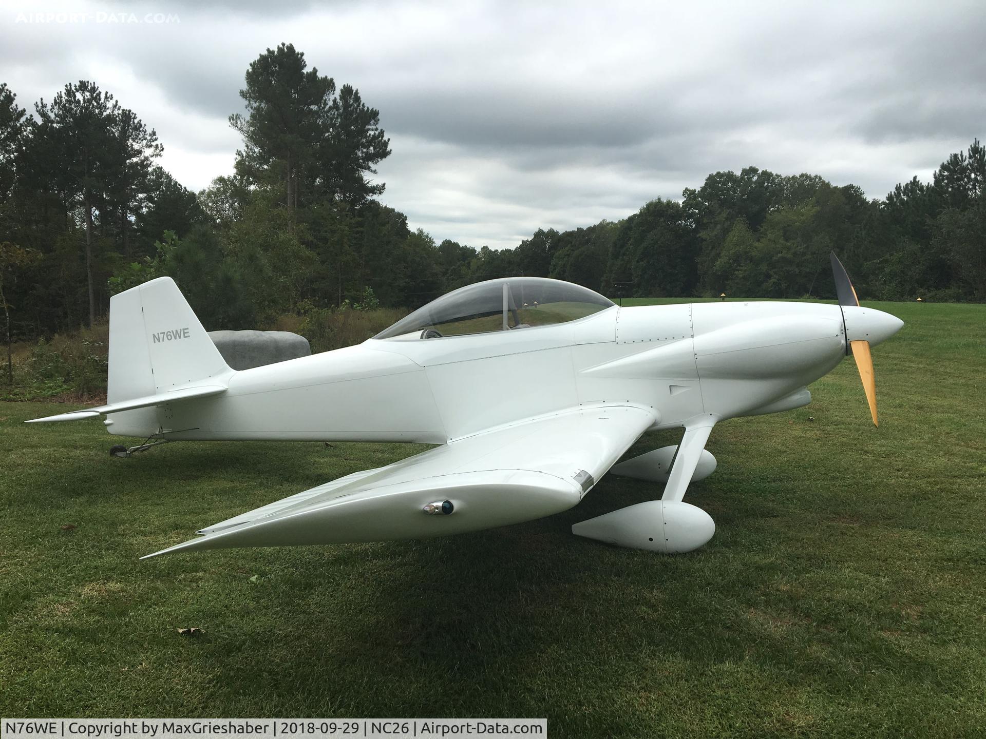 N76WE, Vans RV-4 C/N 2667, N76WE @ NC26