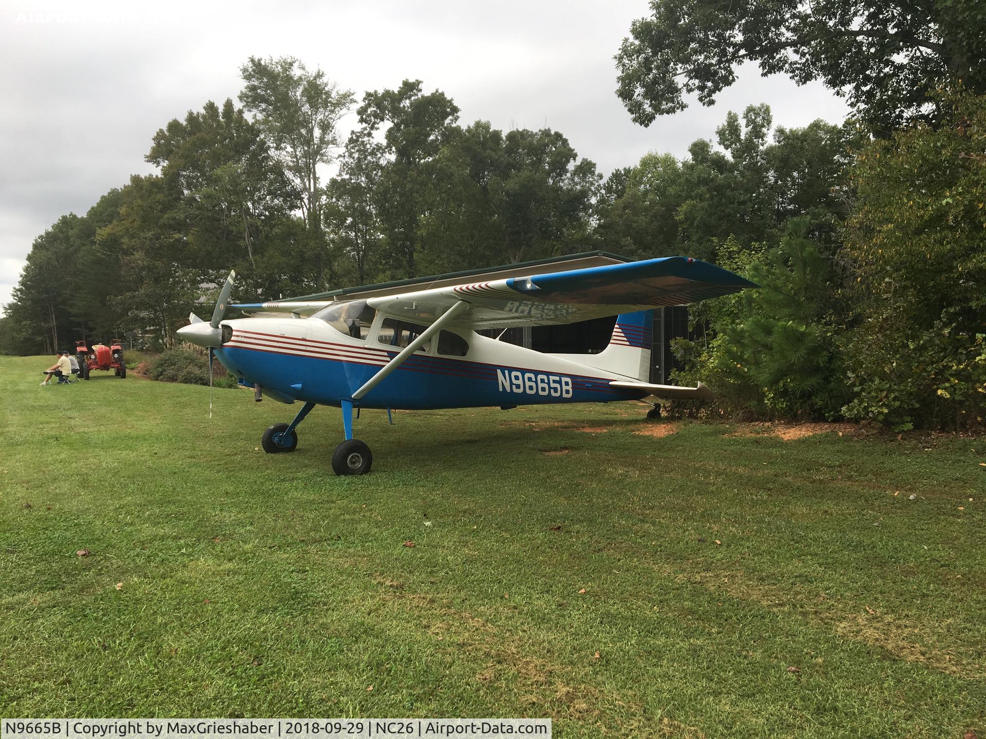N9665B, 1957 Cessna 180 C/N 32962, N9665B @ NC26