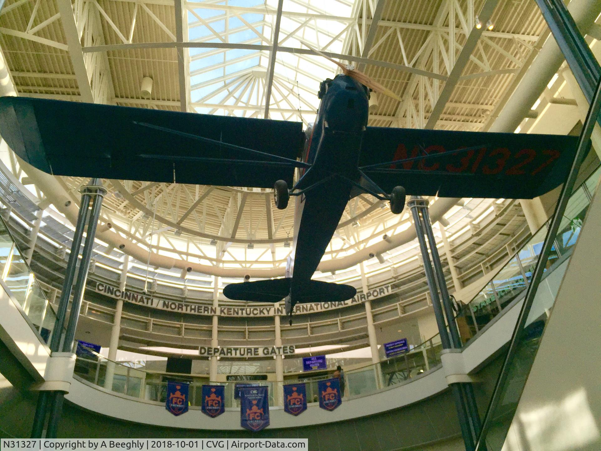 N31327, Quad City Challenger II C/N CH2-1190-R-0587, Seen at Cincinnati Airport (CVG) today!