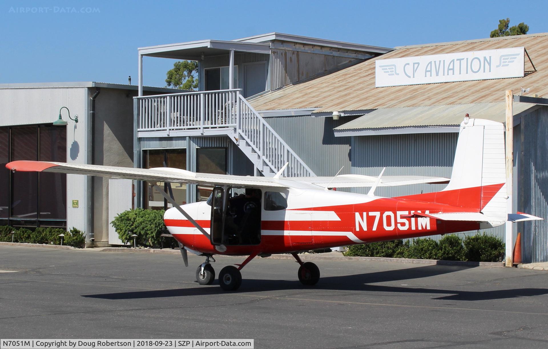 N7051M, 1958 Cessna 175 Skylark C/N 55351, 1958 Cessna 175 SKYLARK, Continental GO-300-A 175 Hp