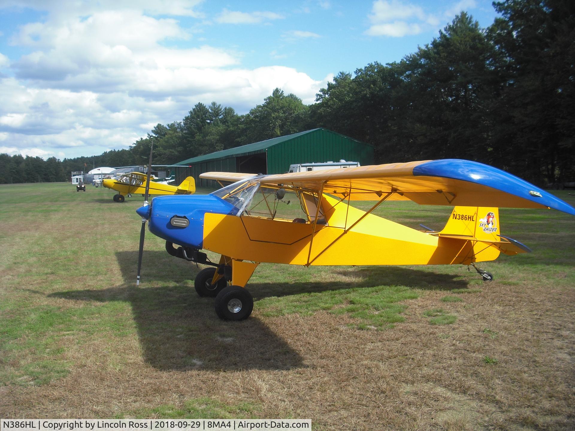 N386HL, Sky Raider Sky Raider C/N 12, Taken at the Crow Island Aviator's Fall Fly In, September 29, 2018