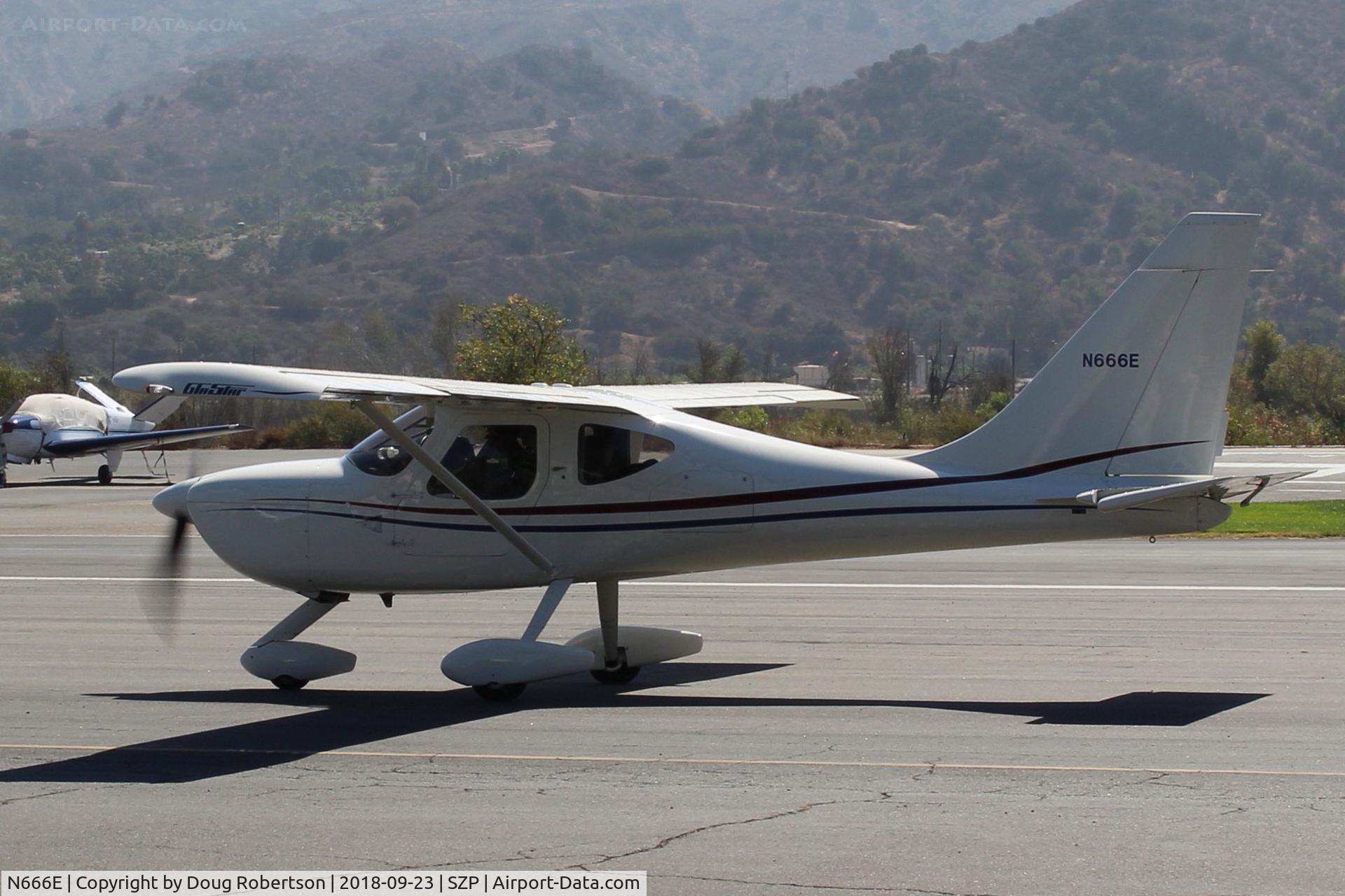 N666E, 1997 Stoddard-Hamilton GlaStar GS-1 C/N 5273, 1997 Power GlaStar GS-1, Lycoming O-320, taxi