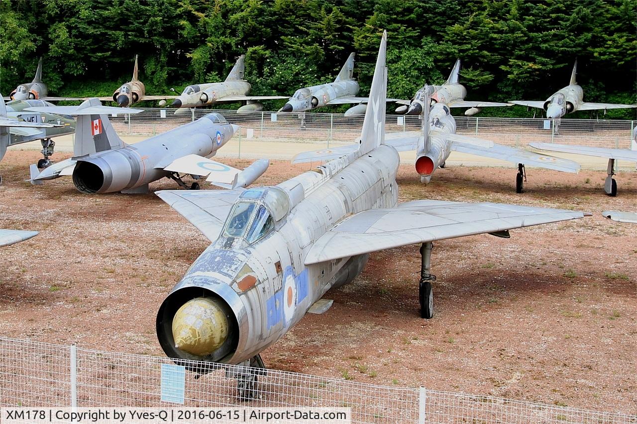 XM178, 1960 English Electric Lightning F.1A C/N 95065, English Electric Lightning F.1A, Savigny-Les Beaune Museum