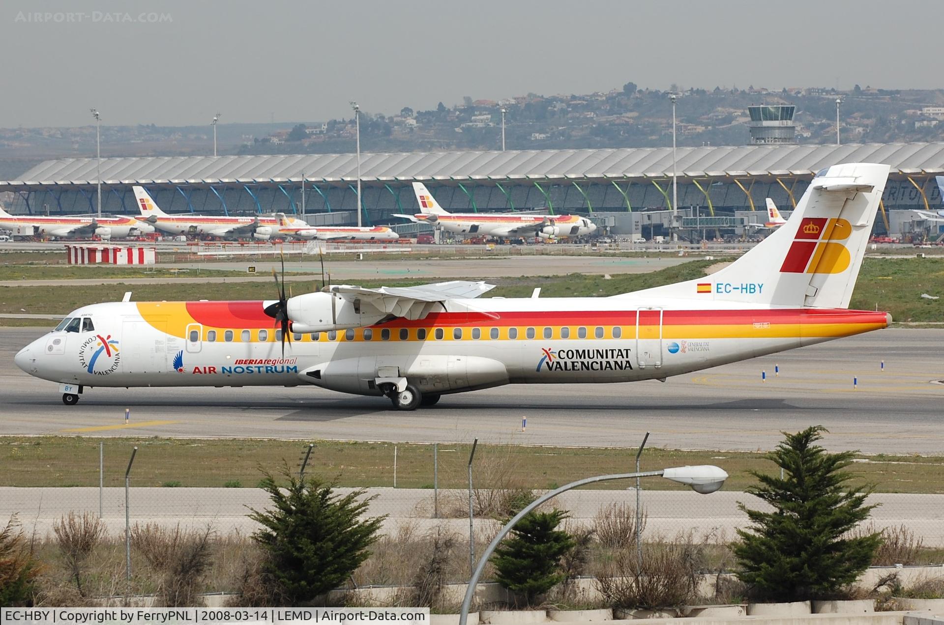 EC-HBY, 1999 ATR 72-212A C/N 578, Air Nostrum ATR72