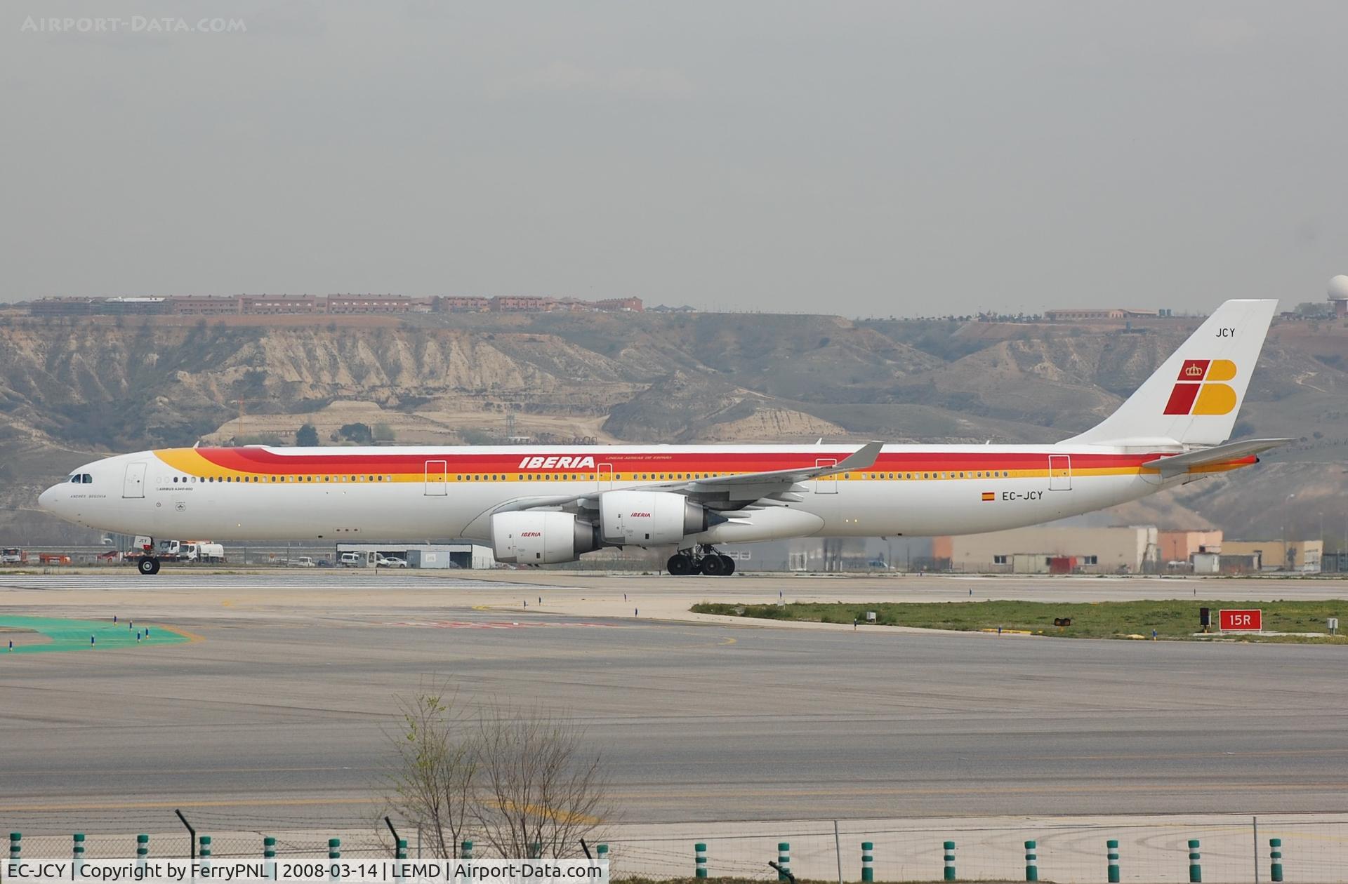 EC-JCY, 2005 Airbus A340-642 C/N 617, Iberia A346