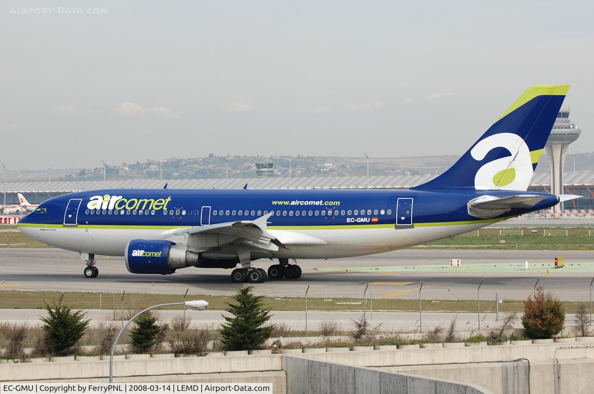 EC-GMU, 1988 Airbus A310-324 C/N 451, Former Panam A310 was scrapped in OPF 2009