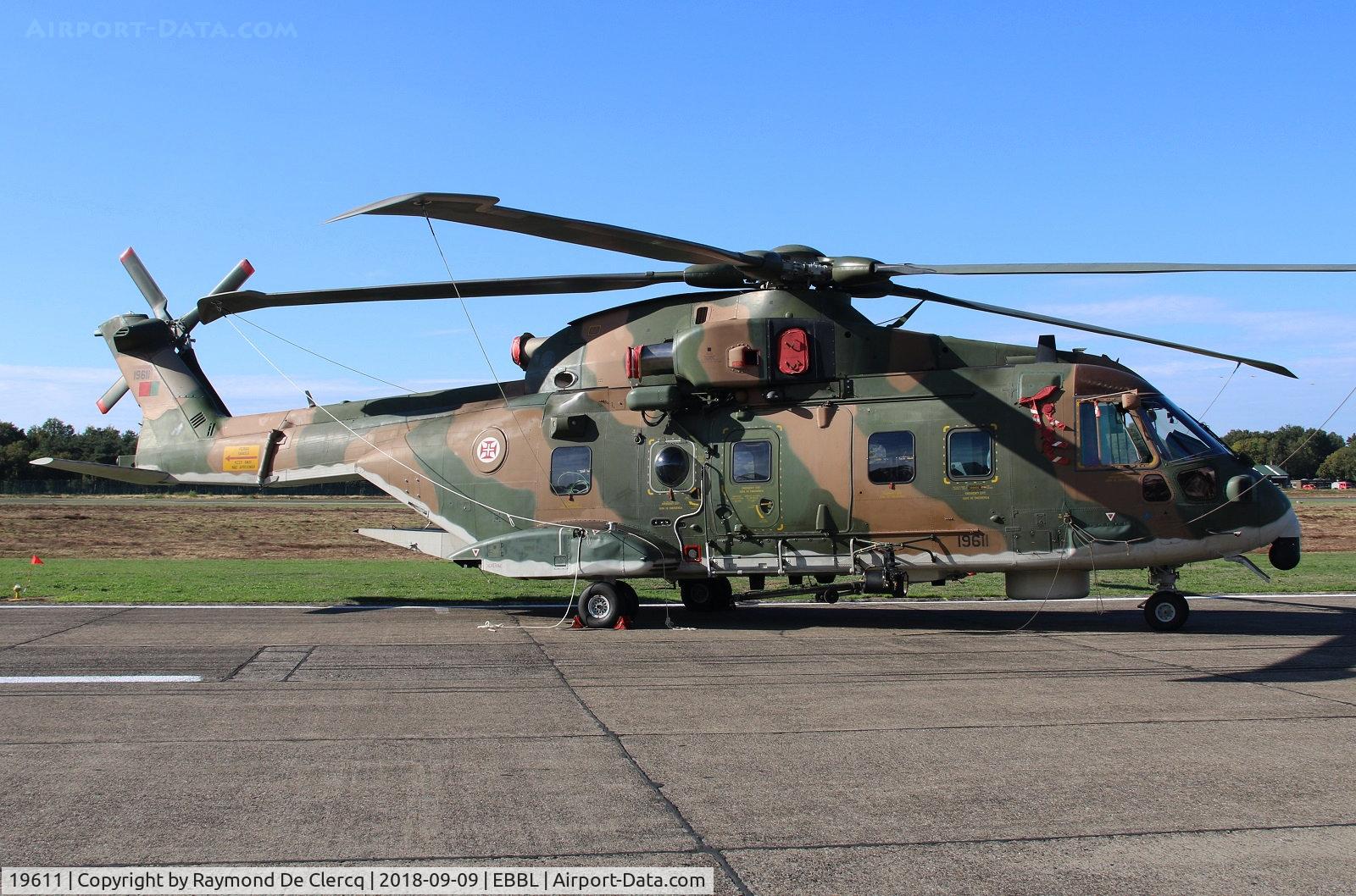 19611, 2006 AgustaWestland EH-101 Merlin Mk.516 C/N 50152, At the Belgian Air Force Days 2018.